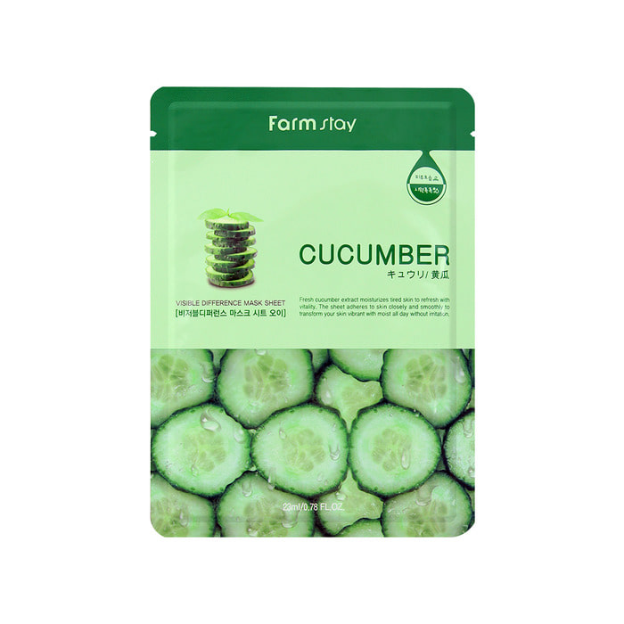 Farmstay Visible Difference Mask Sheet Cucumber_img_0
