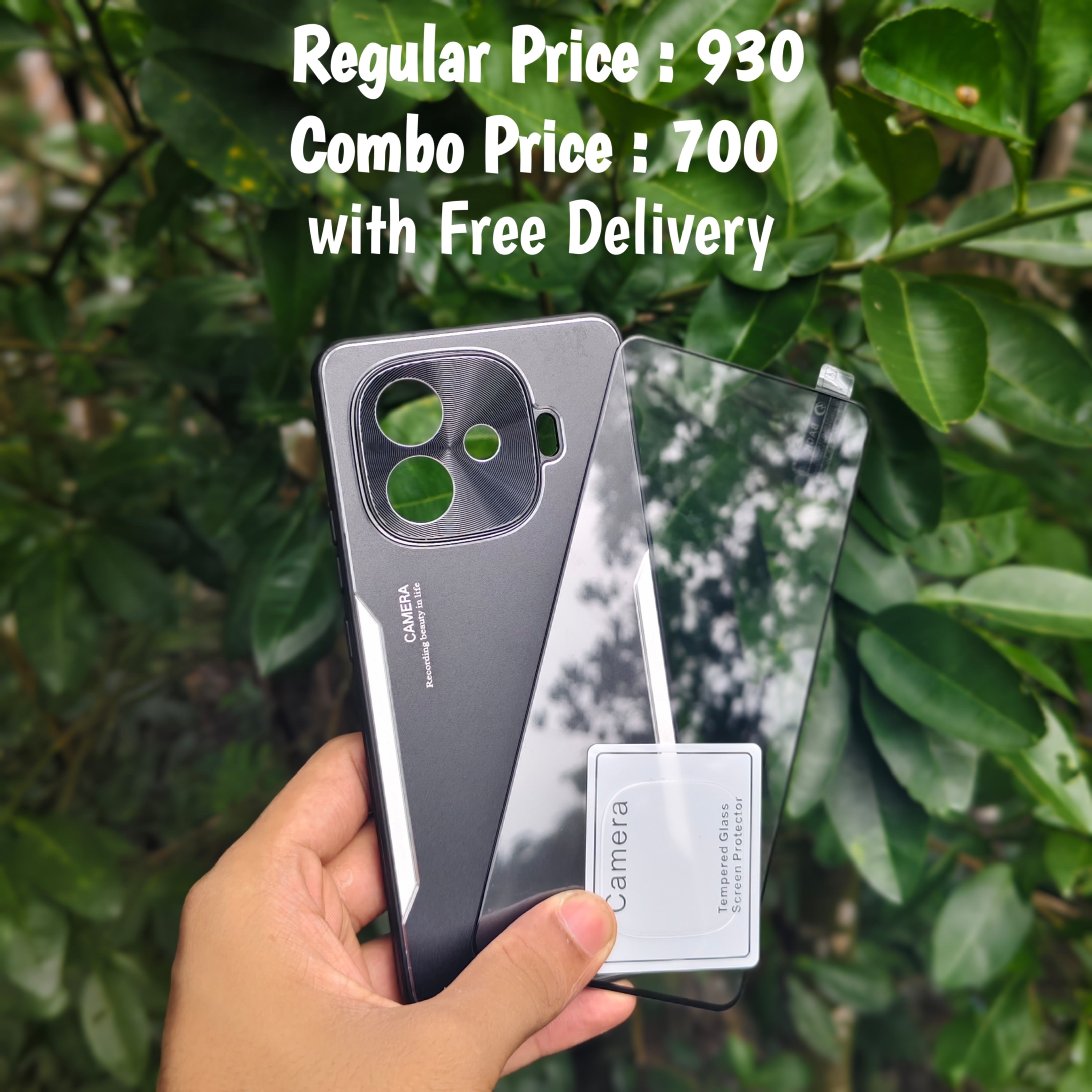 IQOO Z9Turbo combo cover + screen protector + camera protector (glass)_img_0