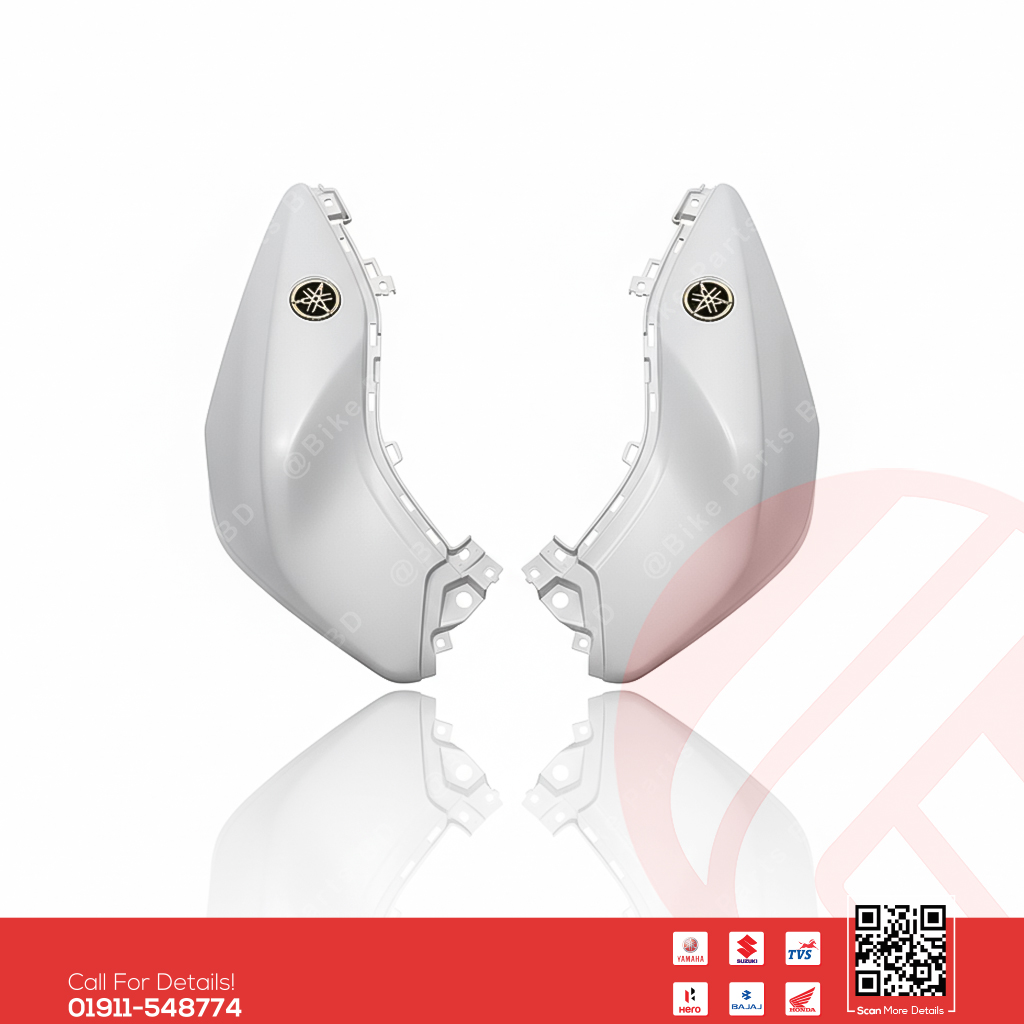 Tanky Box (Mat Light Gray) for Yamaha MT15 V1 & MT15 V2 Bike.