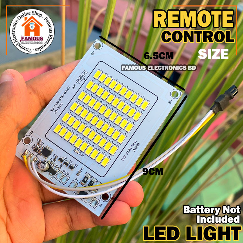 3.7V 30W Led Light with Remote Control high quality Led Light Solar Light Control System_img_5