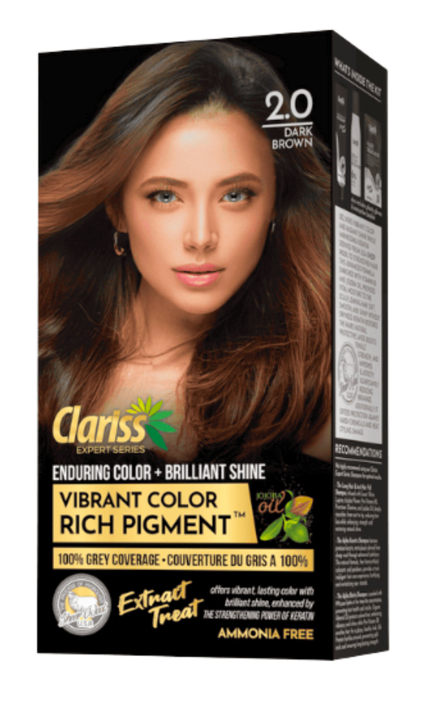 Clariss Hair Color 2.0 Dark Brown - Image 1