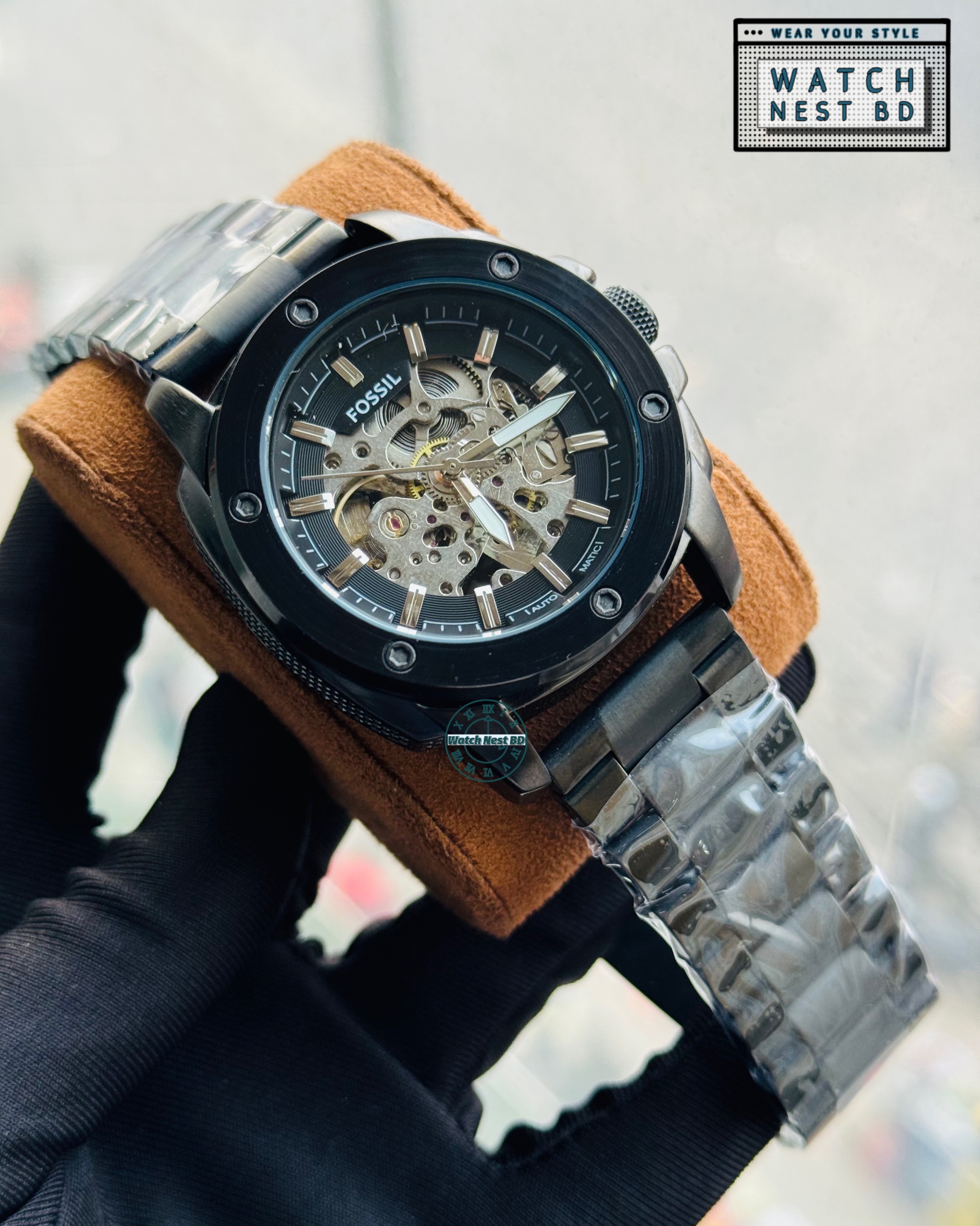Fossil Automatic Mechanical Watch || Semi AAA Grade Master Copy