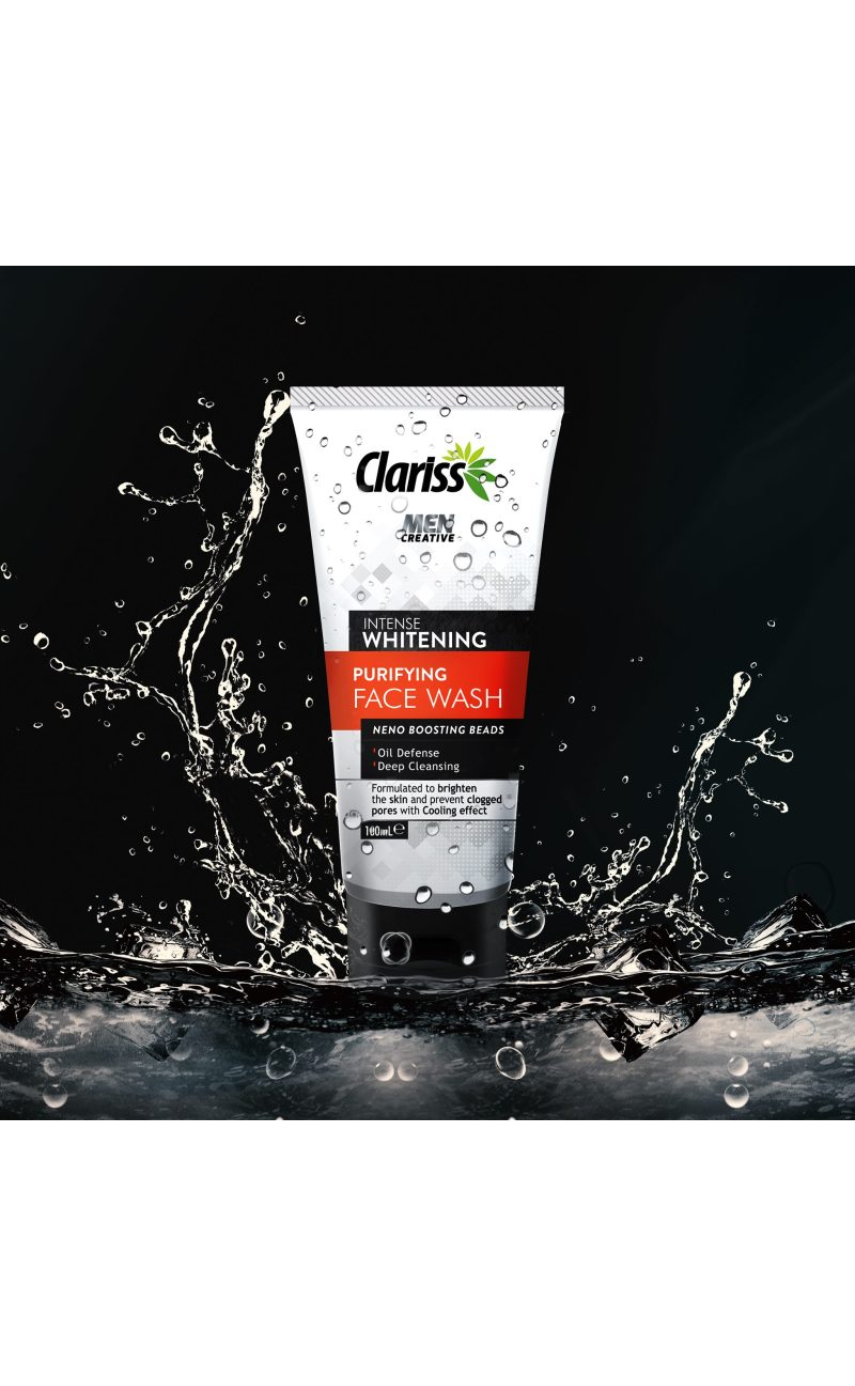 Clariss Intense Purifying Face wash 100ml - Image 2