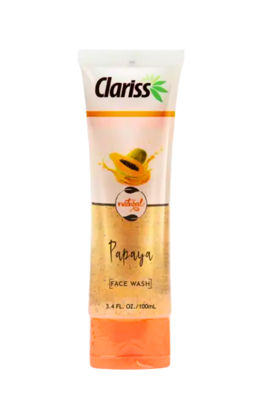 ক্ল্যারিস পাপায়া  ফেসওয়াশ 100ml ।CLARISS Papaya Face Wash 100ml - Image 1