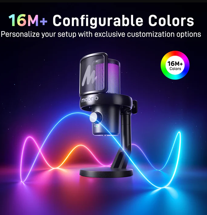 Maono DM40 PRO USB Wireless Gaming Desktop Microphone_img_2