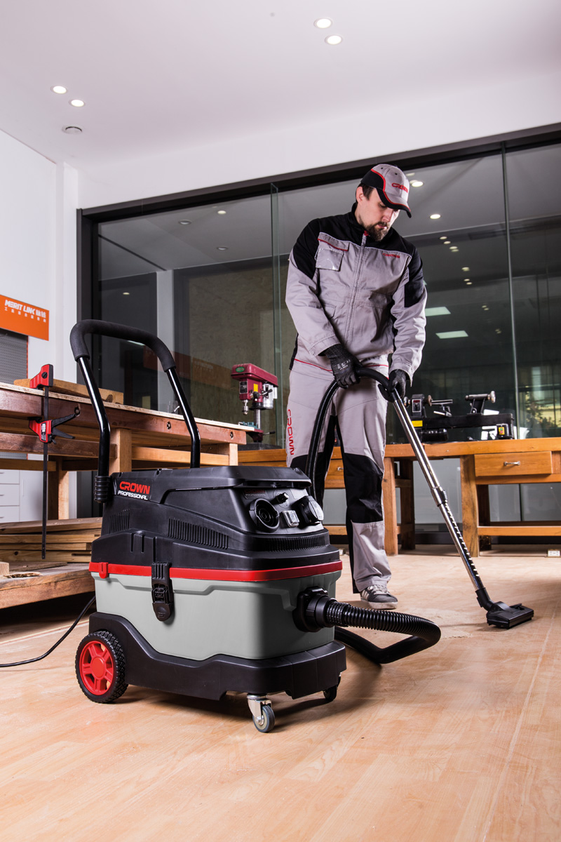 CROWN CT42032F, 30L Professional All-Purpose Vacuum Cleaner, 18kpa, 33L/min, 30L; CT42032F_img_1