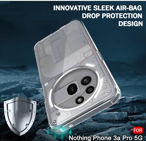 Anti Yellow Hard Case Nothing Phone 3A Pro Back Cover_img_3