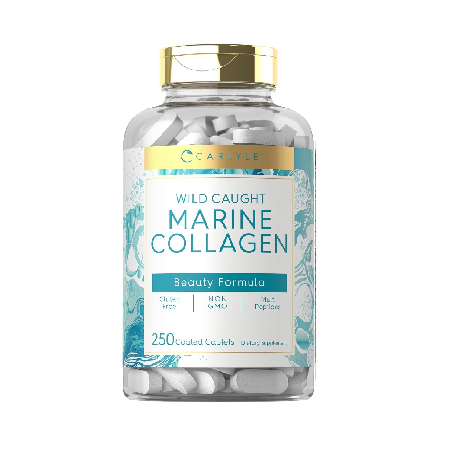 Carlyle Marine Collagen 2000mg - 250 Caplets - Made in USA