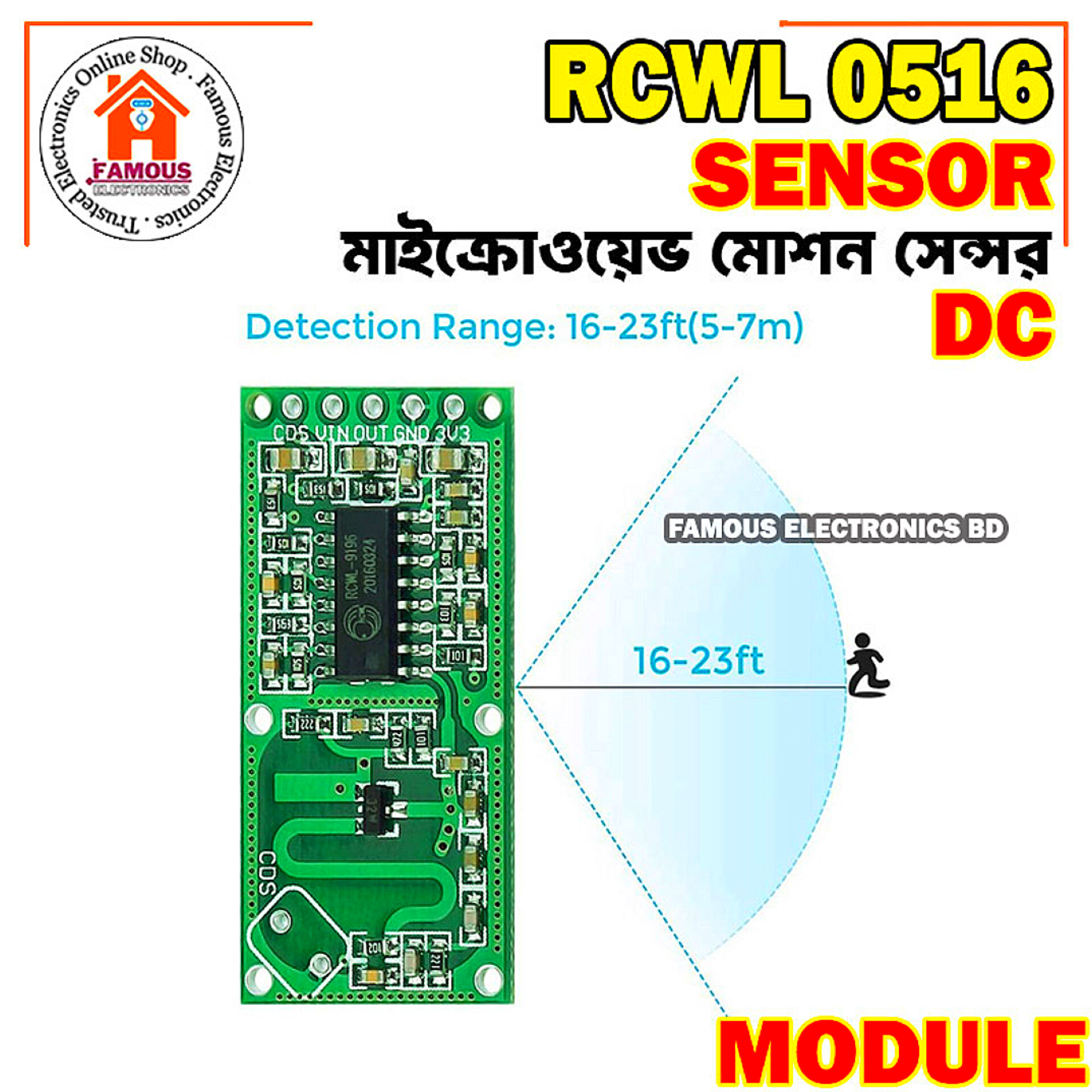 RCWL-0516 RCWL 0516 Microwave Sensor Module_img_2