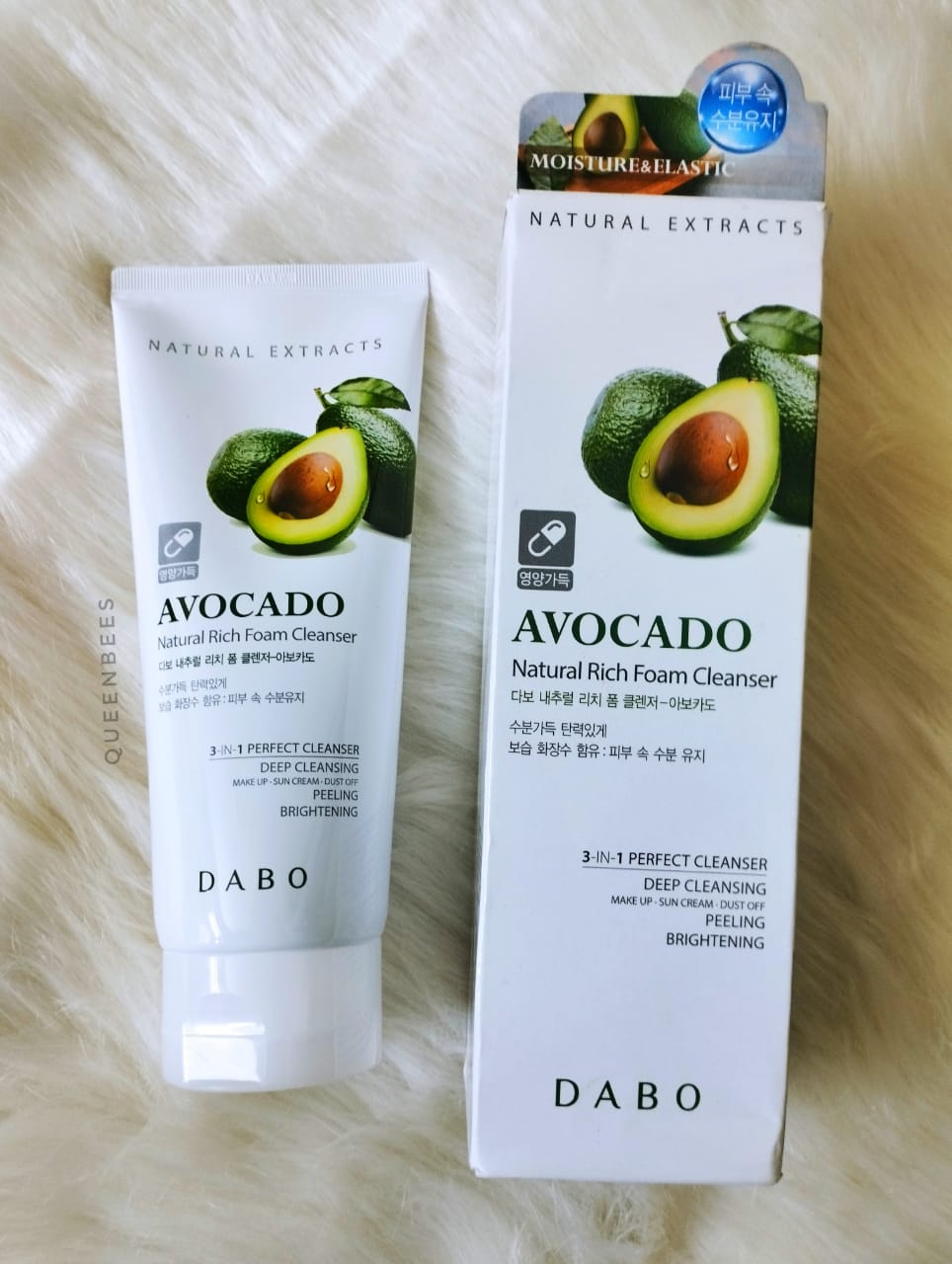 Dabo Avocado Natural Rich Foam Cleanser(180ml)