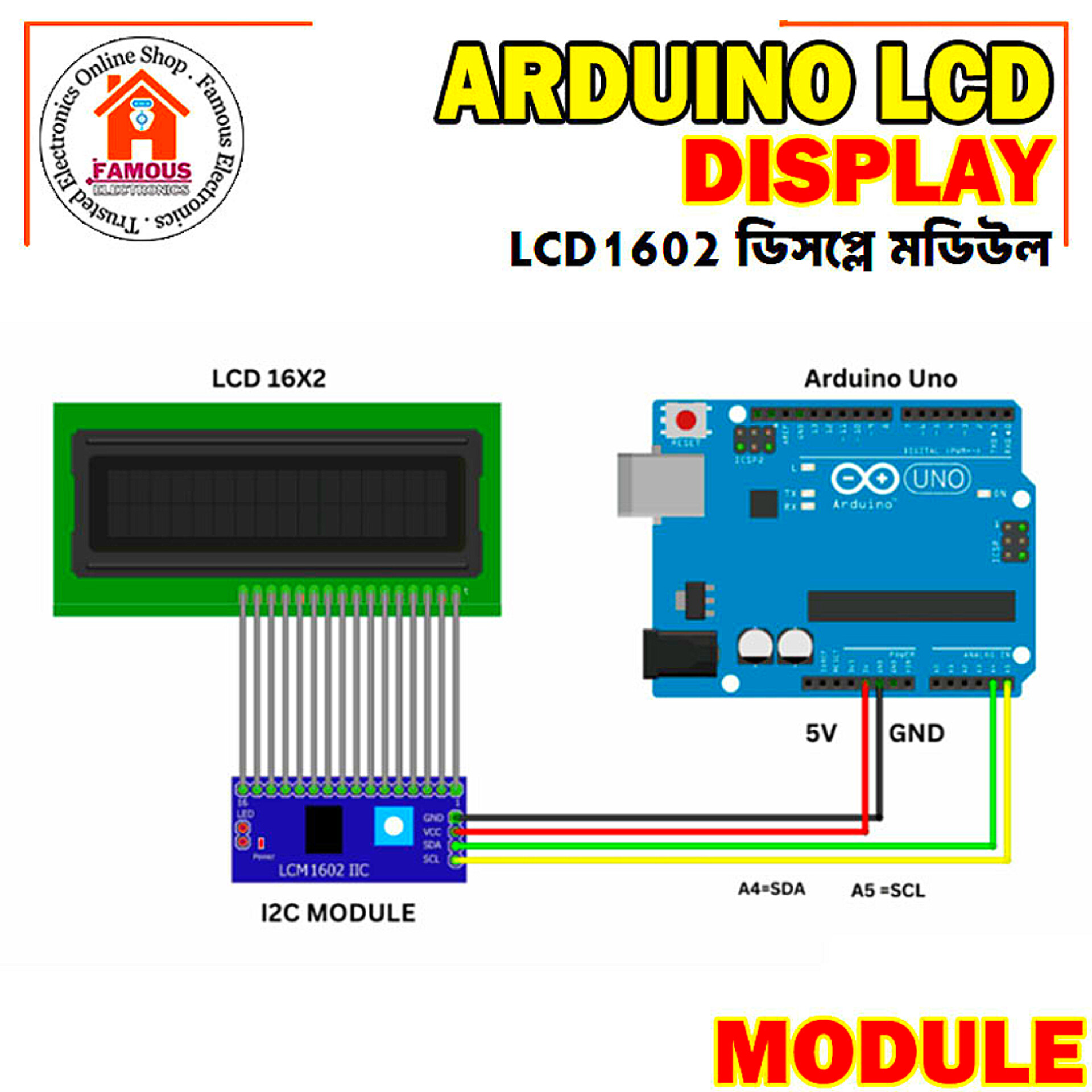 1602A LCD Display 16x2 Line use for Arduino Uno R3 Mega PIC AVR Development Board_img_5