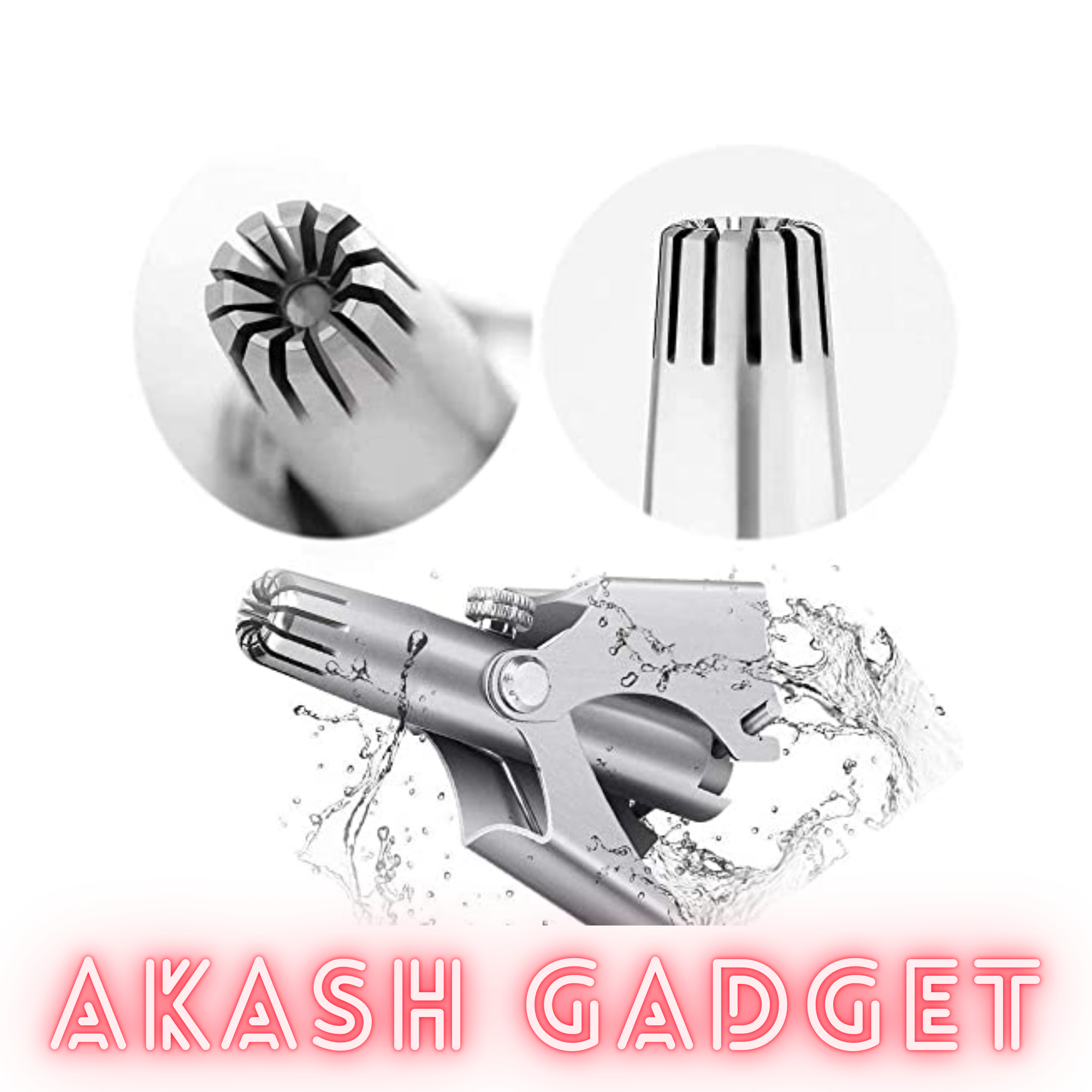 Manual Mini Stainless Nose Hair Trimmer for Men_img_6