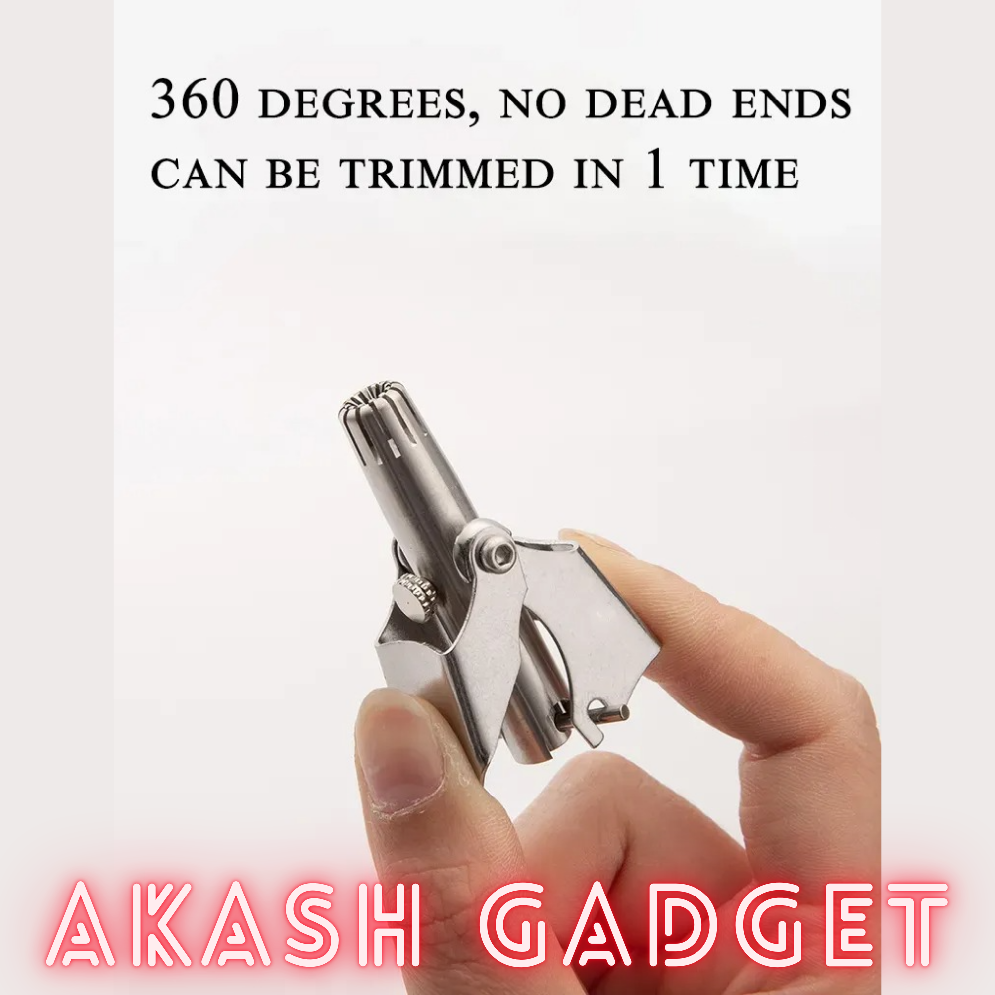 Manual Mini Stainless Nose Hair Trimmer for Men_img_10