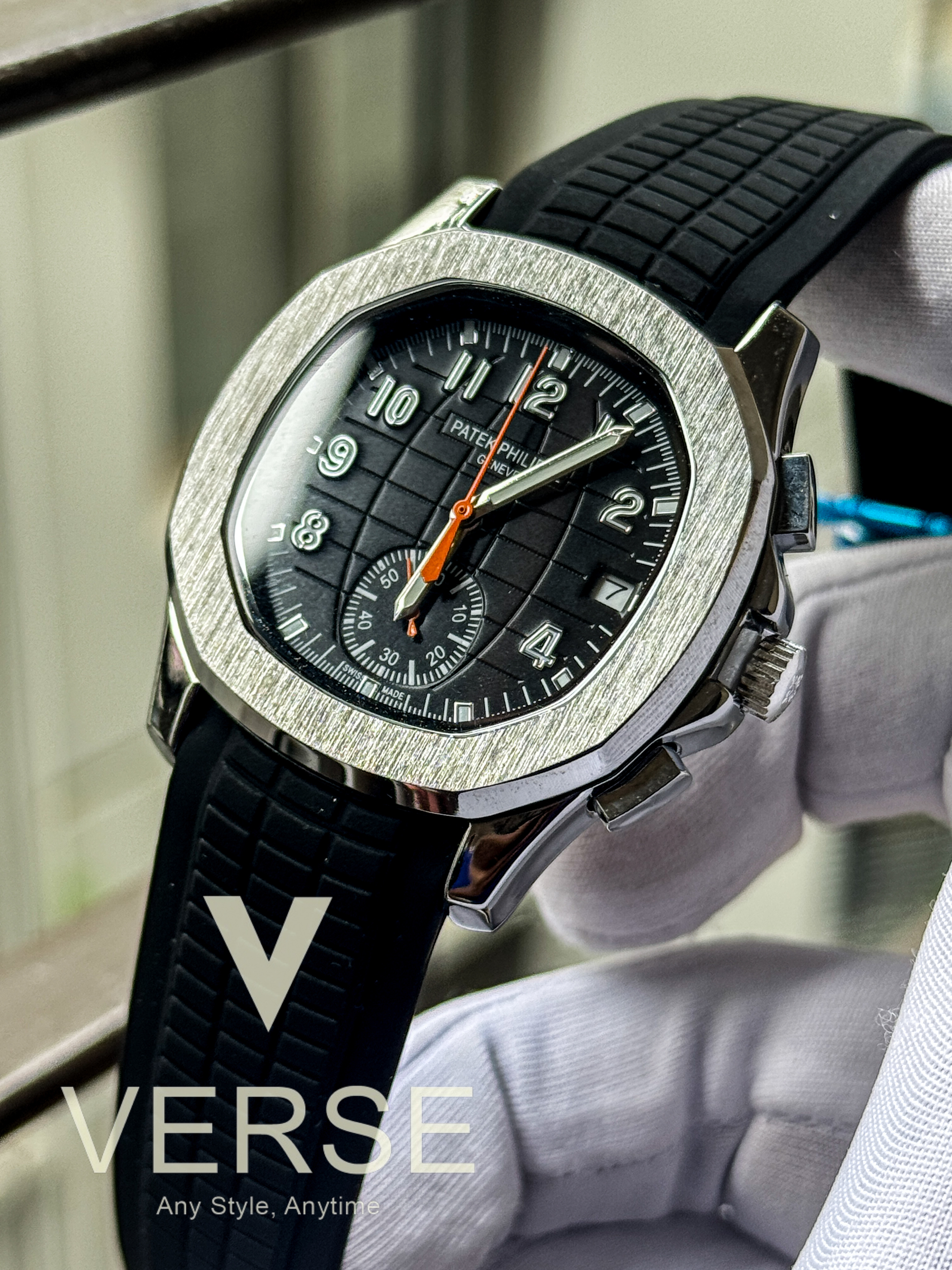 Patek Aquanaut Chronograph black AA