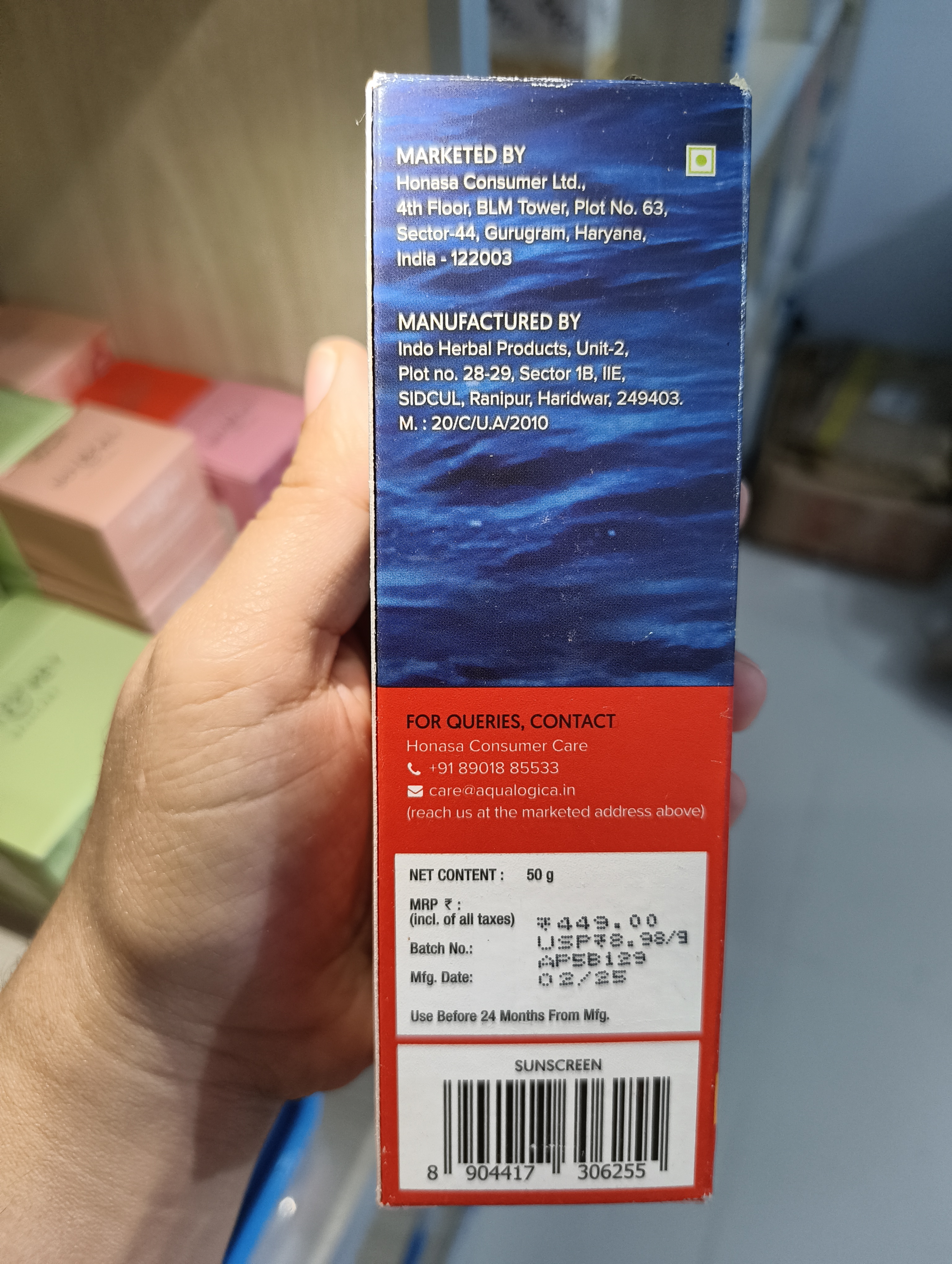 Aqualogica Detan+ Dewy Sunscreen SPF 50+ PA++++ 50g_img_1