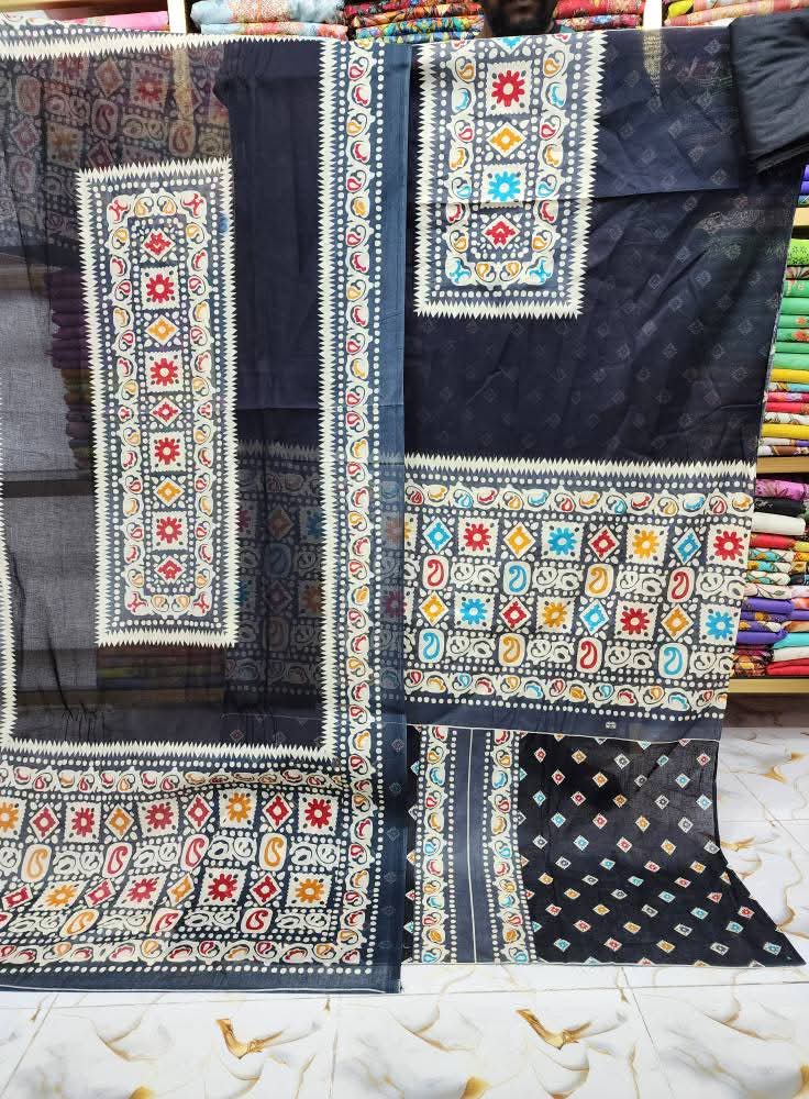 জমজম সুইস লোন থ্রি পিস (Unstitched)_img_1