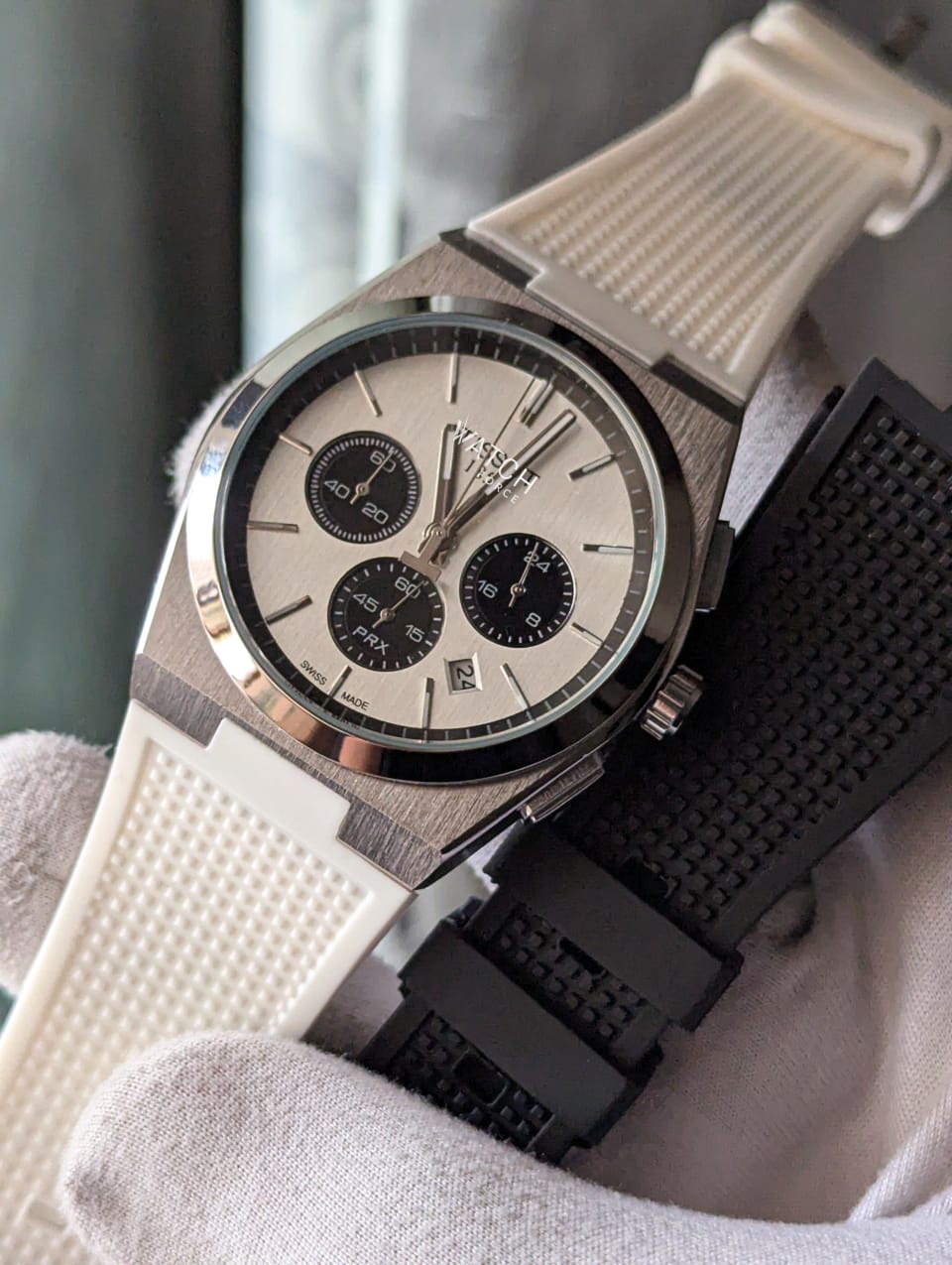 Tissot Chronograph White S Watch_img_2