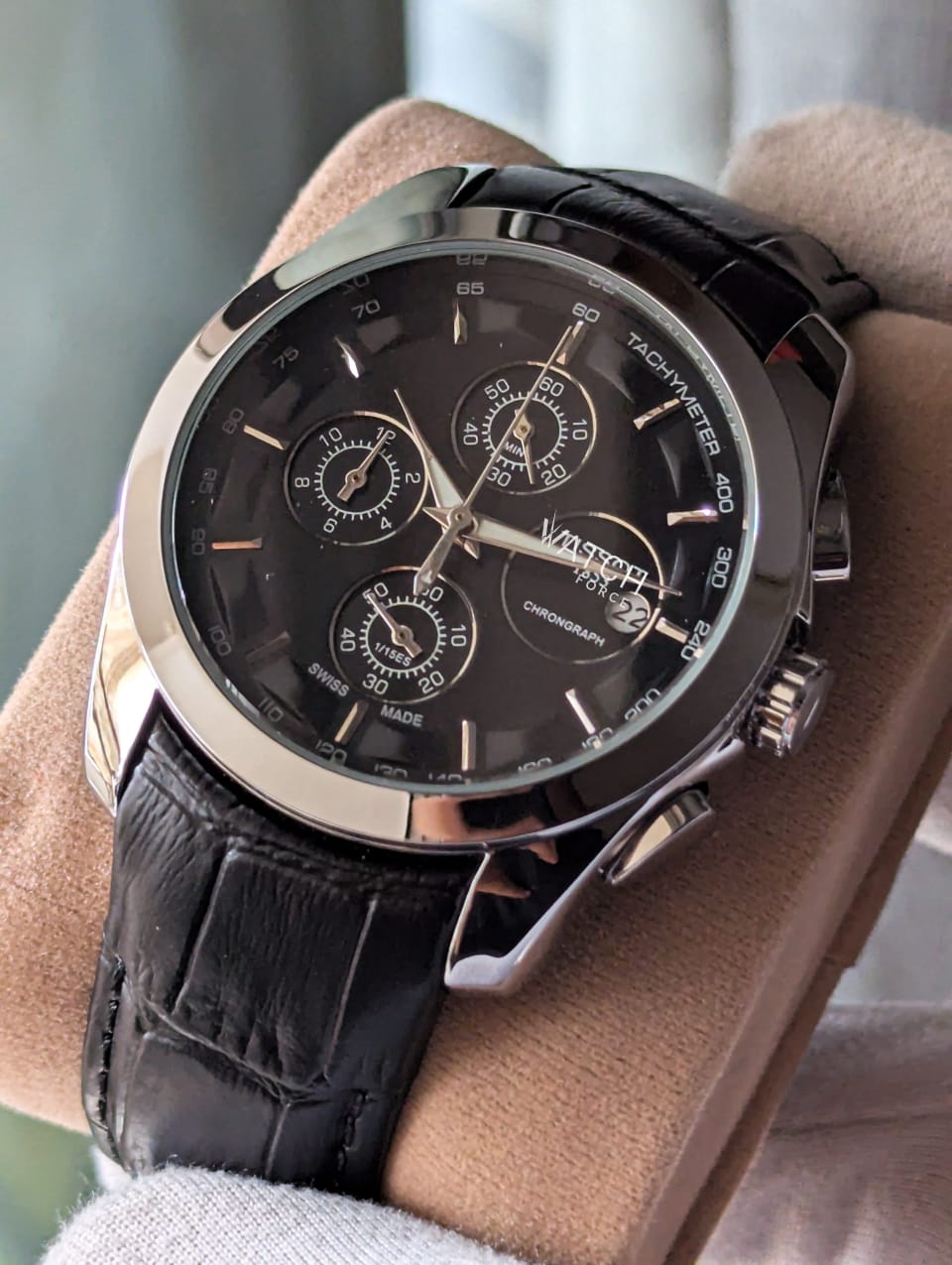 Tissot Chronograph Black Face