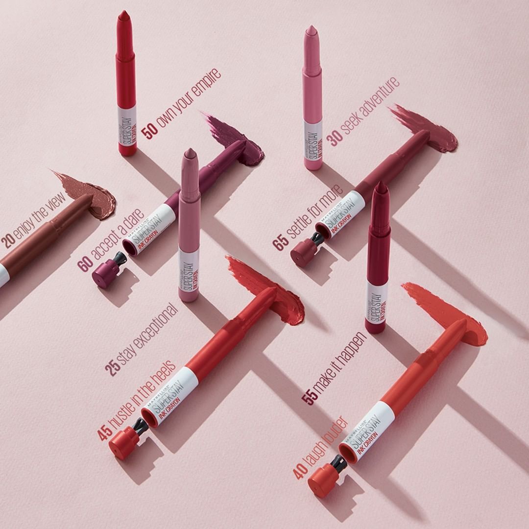 MAYBELLINE SUPER STAY INK CRAYON LIPSTICK
