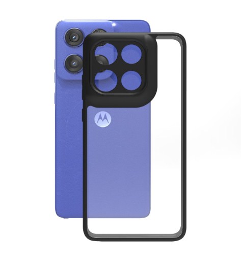 Motorola Moto Edge 60 Stylus 5G (Clear PC with Black TPU Bumper)_img_2