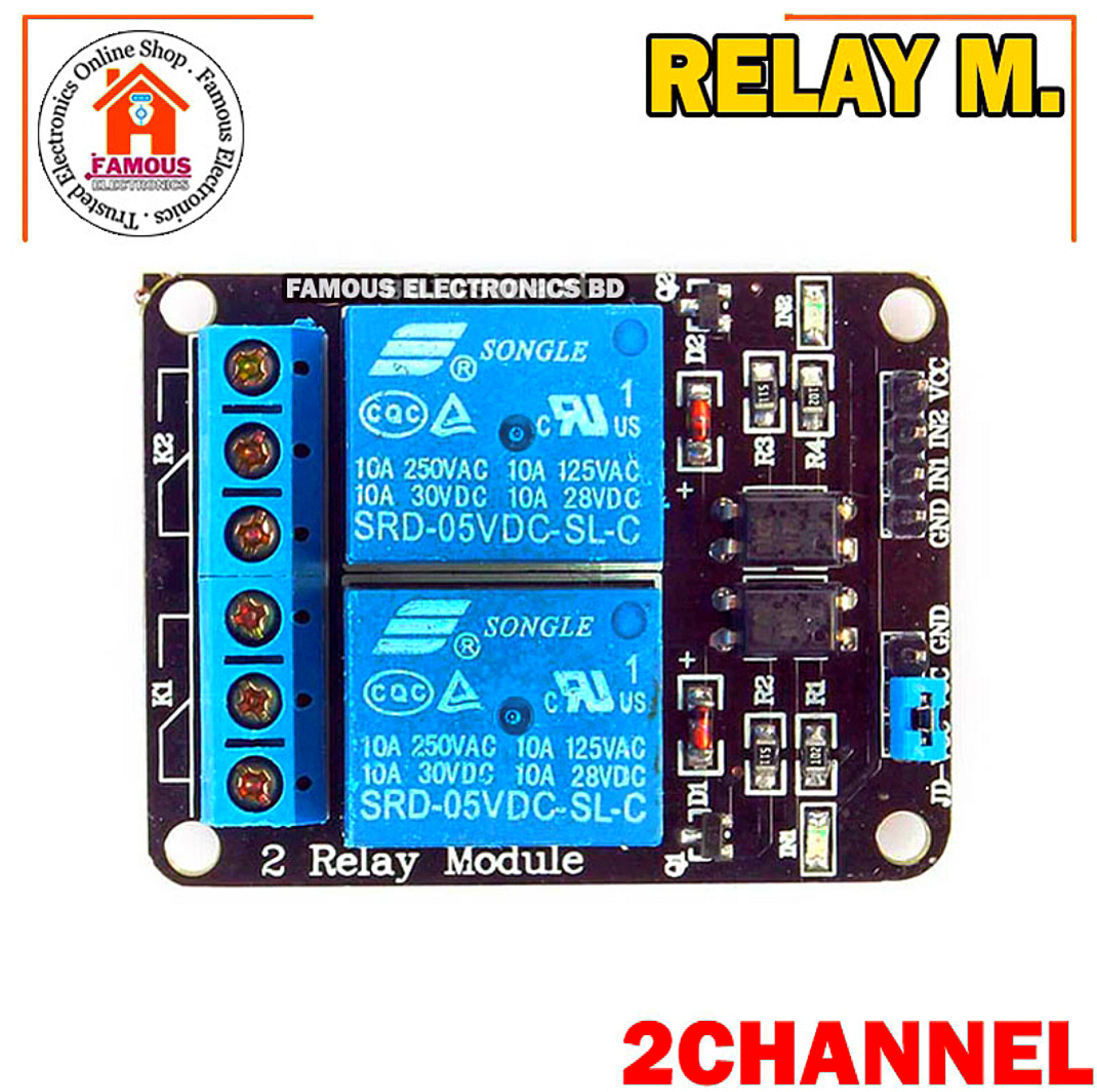 2 Channel 5V Relay Board Module_img_1