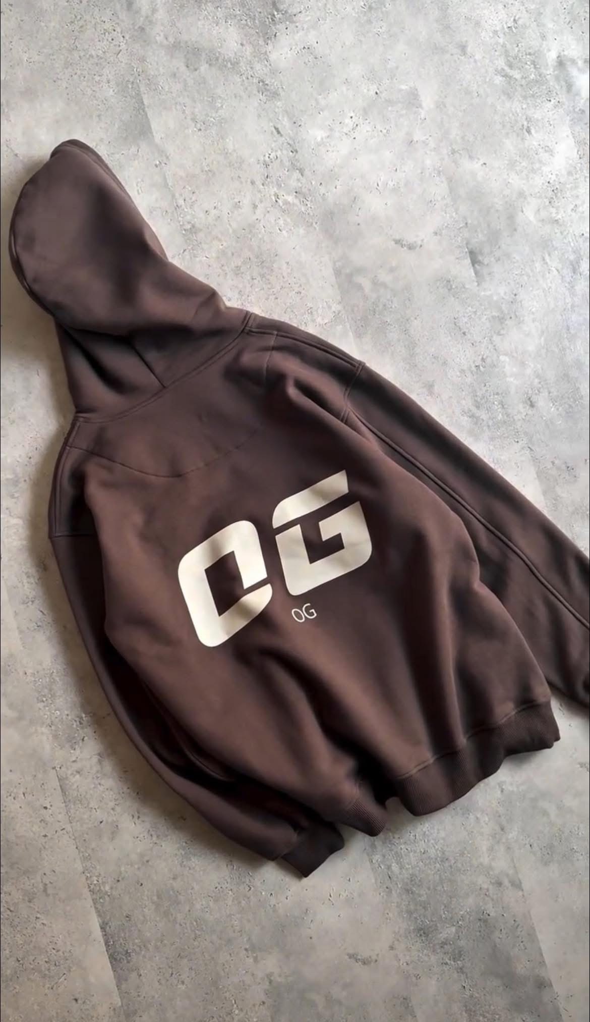 Brown oversized hoodie_img_3