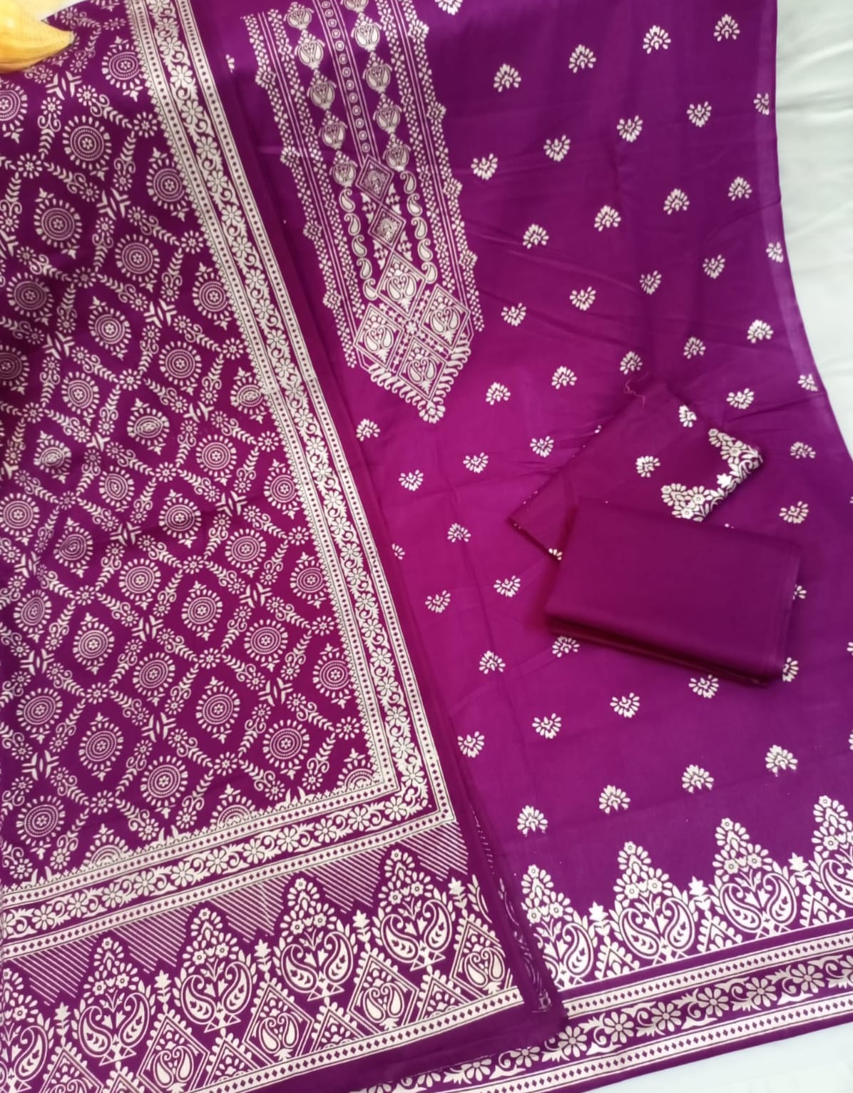 Katan Screen Print Three Piece (White Glitter)_img_0