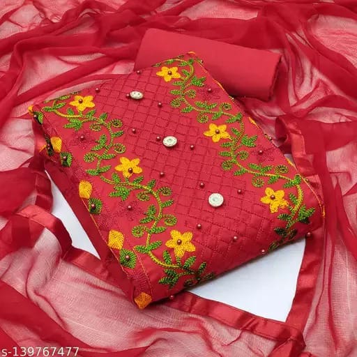 Kashmiri Aari Embroidery Three-Piece_img_0