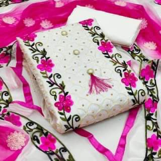 Kashmiri Aari Embroidery Three-Piece_img_0