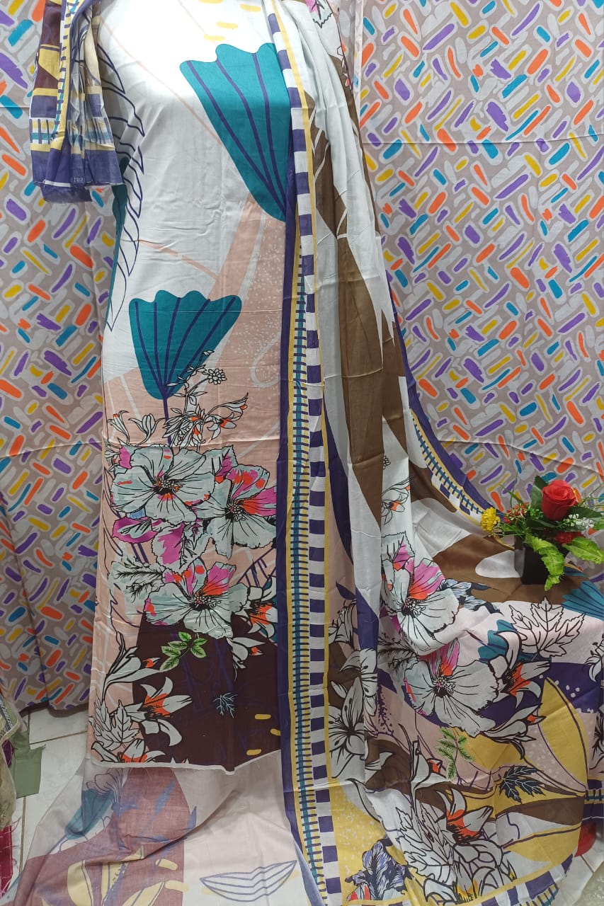 Digital Print Lawn Three Piece_img_0