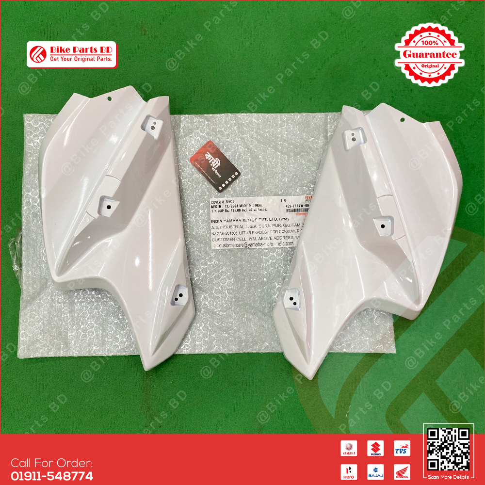 7/8 Part for Yamaha Fazer V1 White Color bike._img_0