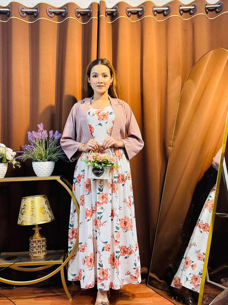 Gown With Koti (Original and Premium Quality)