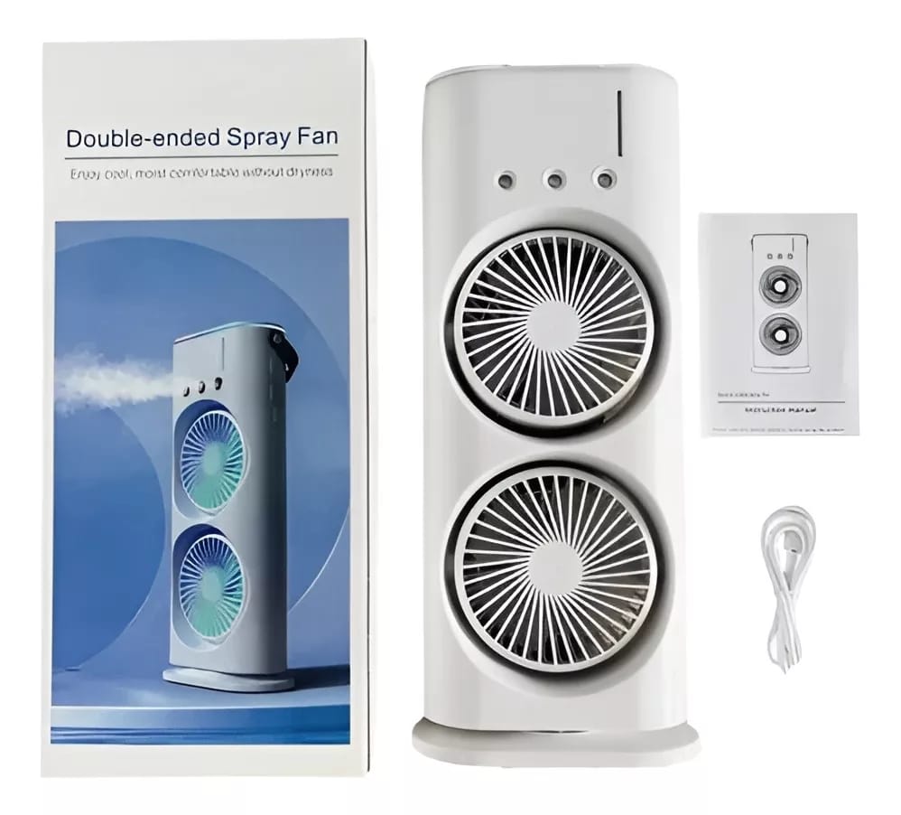 Portable Light Humidifier Double Ended Spray Fan_img_1