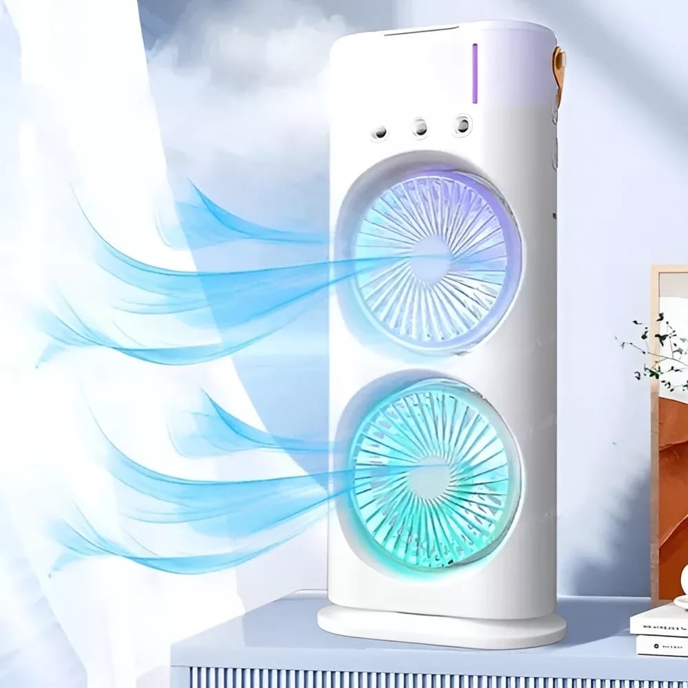 Portable Light Humidifier Double Ended Spray Fan_img_3