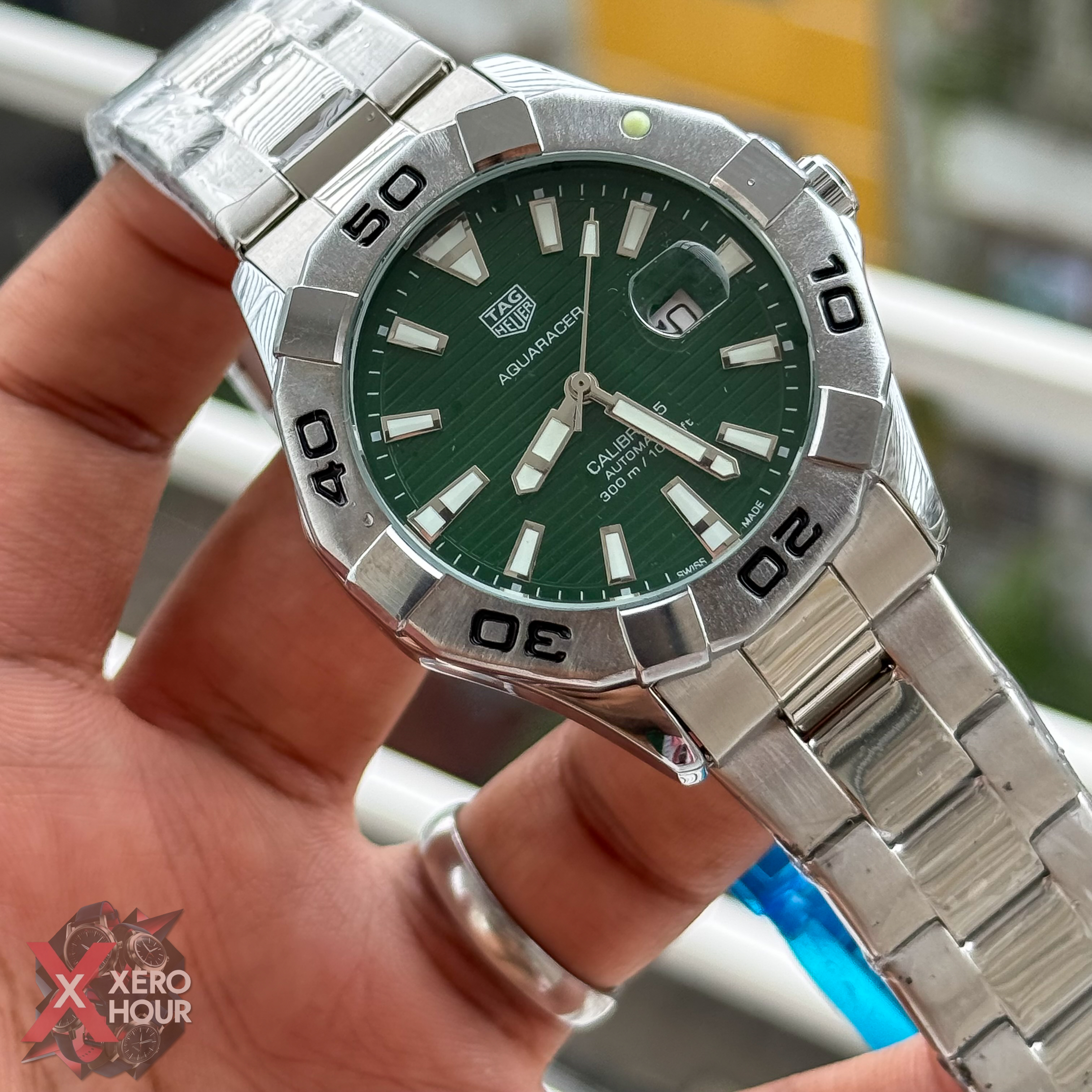 Tag heuer Aquaracer | date just | Green dial_img_1
