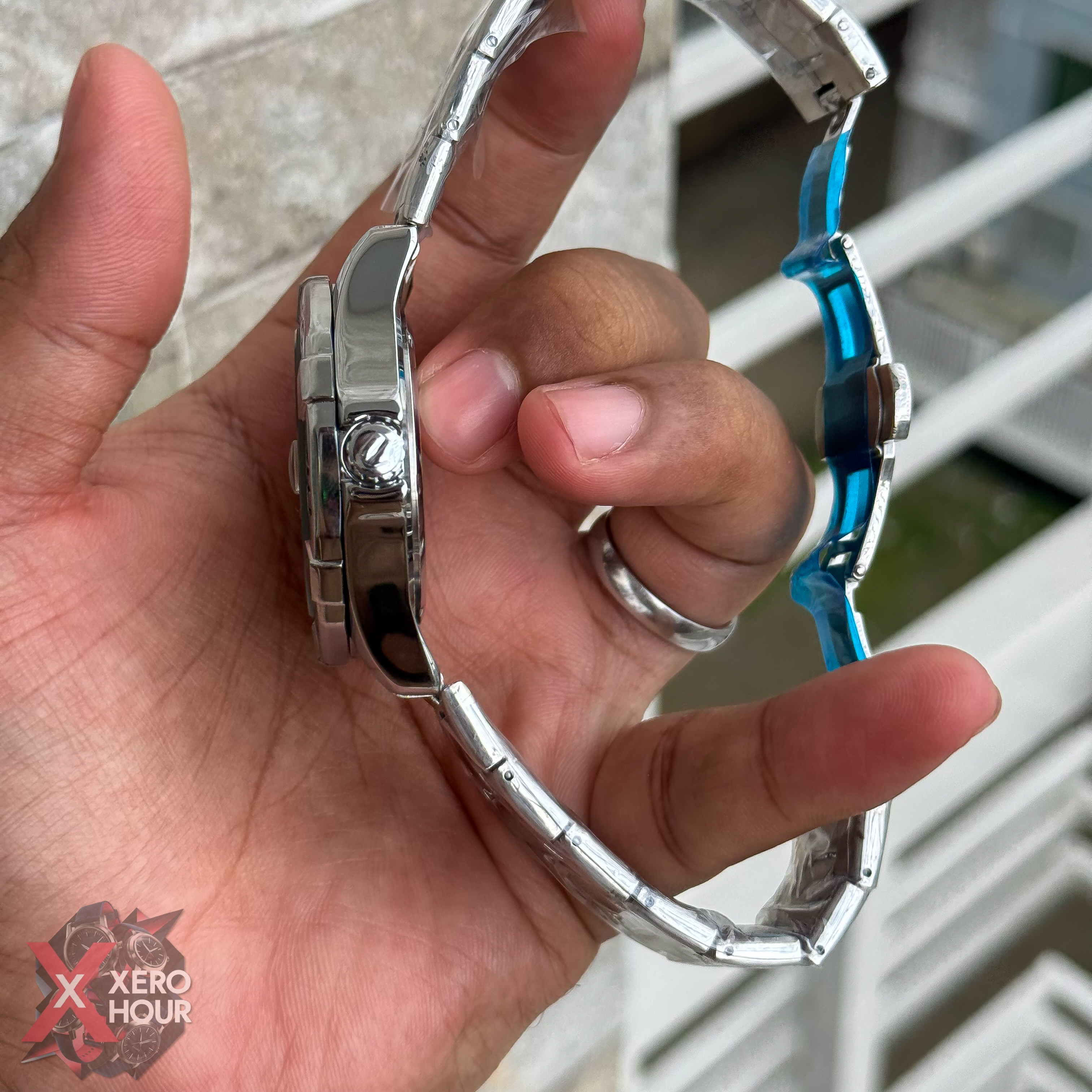 Tag Heuer aquaracer | date just | Silver Chain White dial_img_1