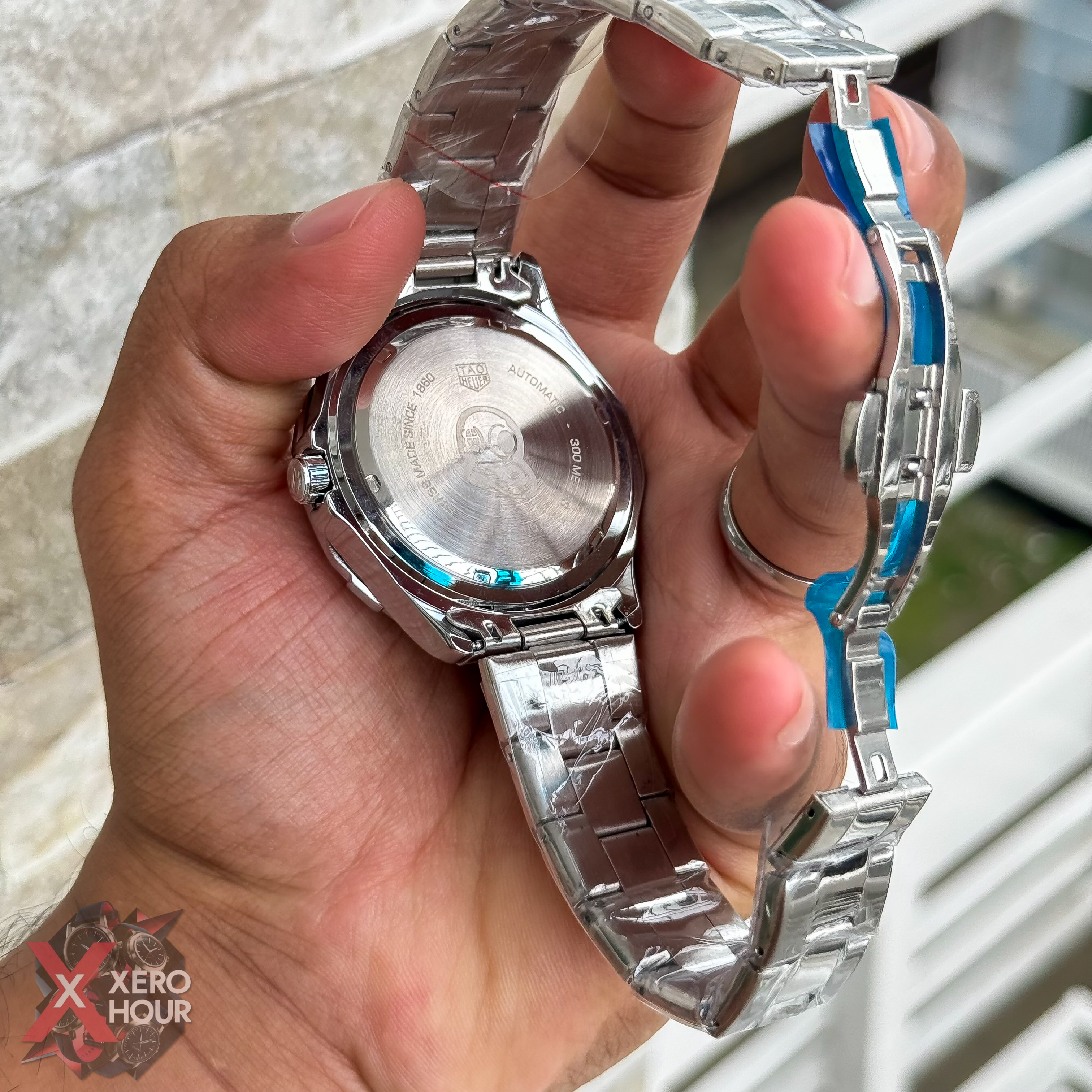 Tag Heuer aquaracer | date just | Silver Chain White dial_img_2