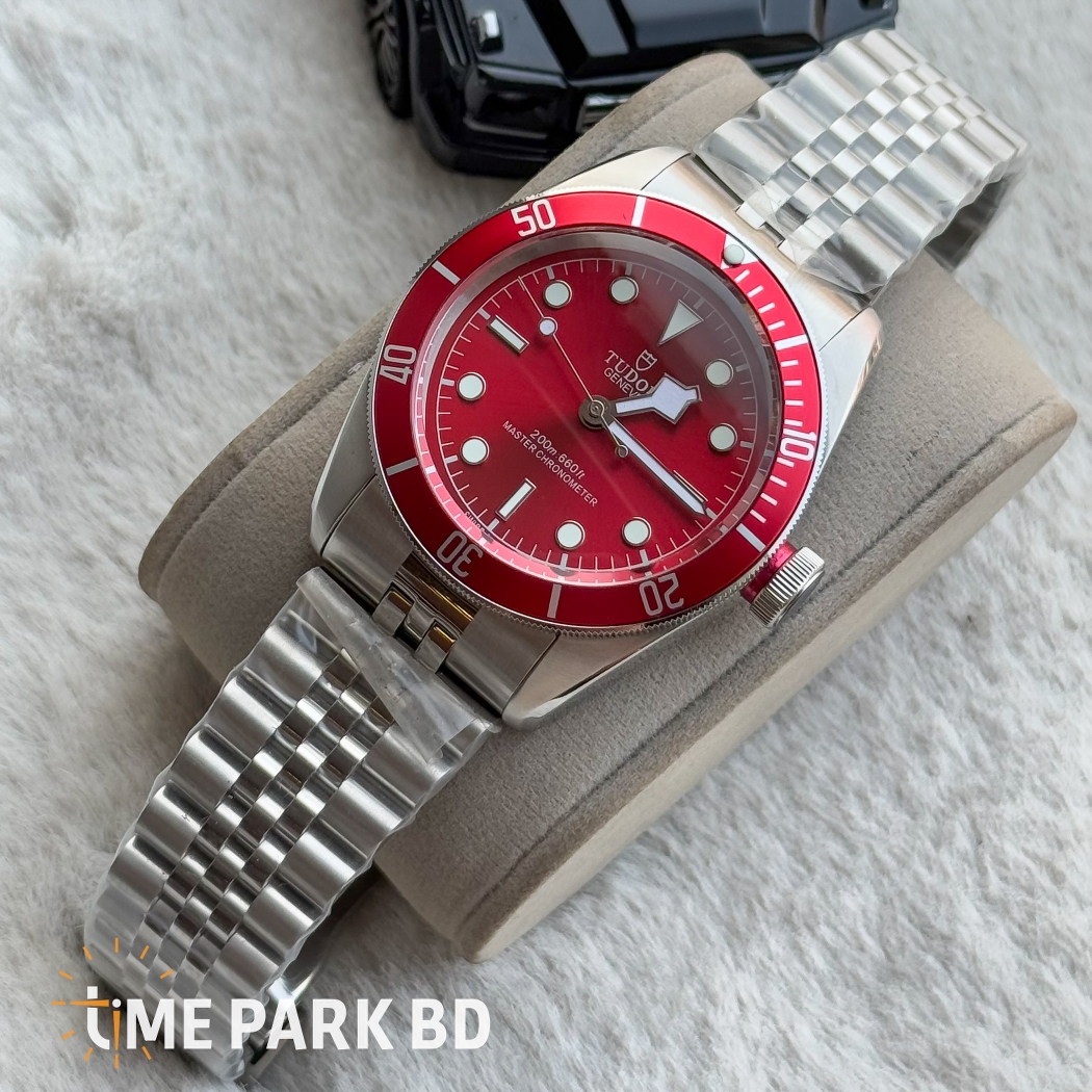 Tudor Cherry Red | EURO Grade automatic movement