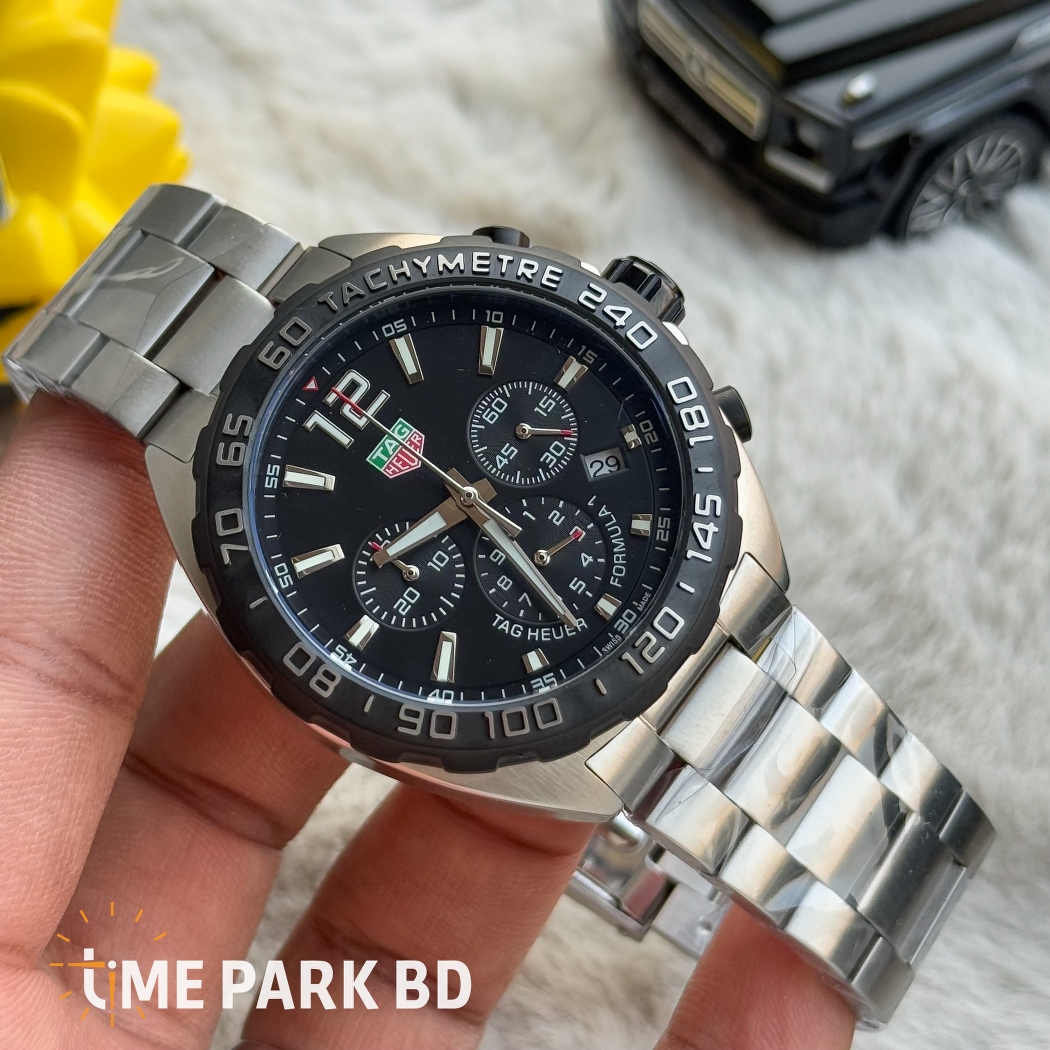 Tag heuer Formula 1 | Chronograph | Quartz Movement | AAA Grade Black dial_img_5