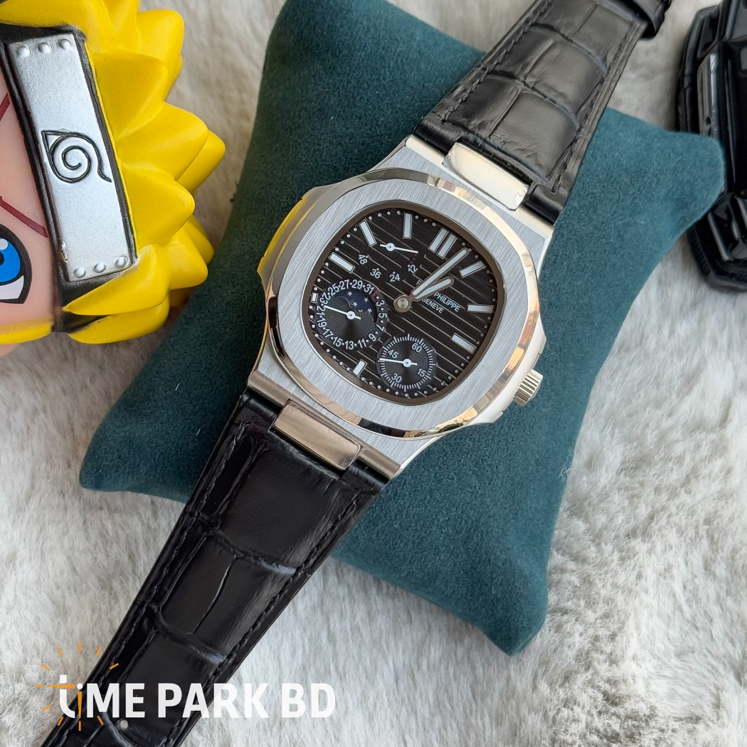 Patek Philippe natilus Calender 48hrs Power Reservs " Belt edition | Euro Grade automatic movement_img_6