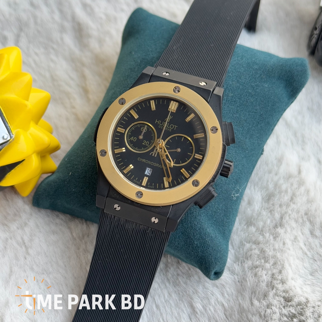 Hublot Classic Fusion Chronograph | AAA Grade | Quartz Movement | Rose gold with black_img_1