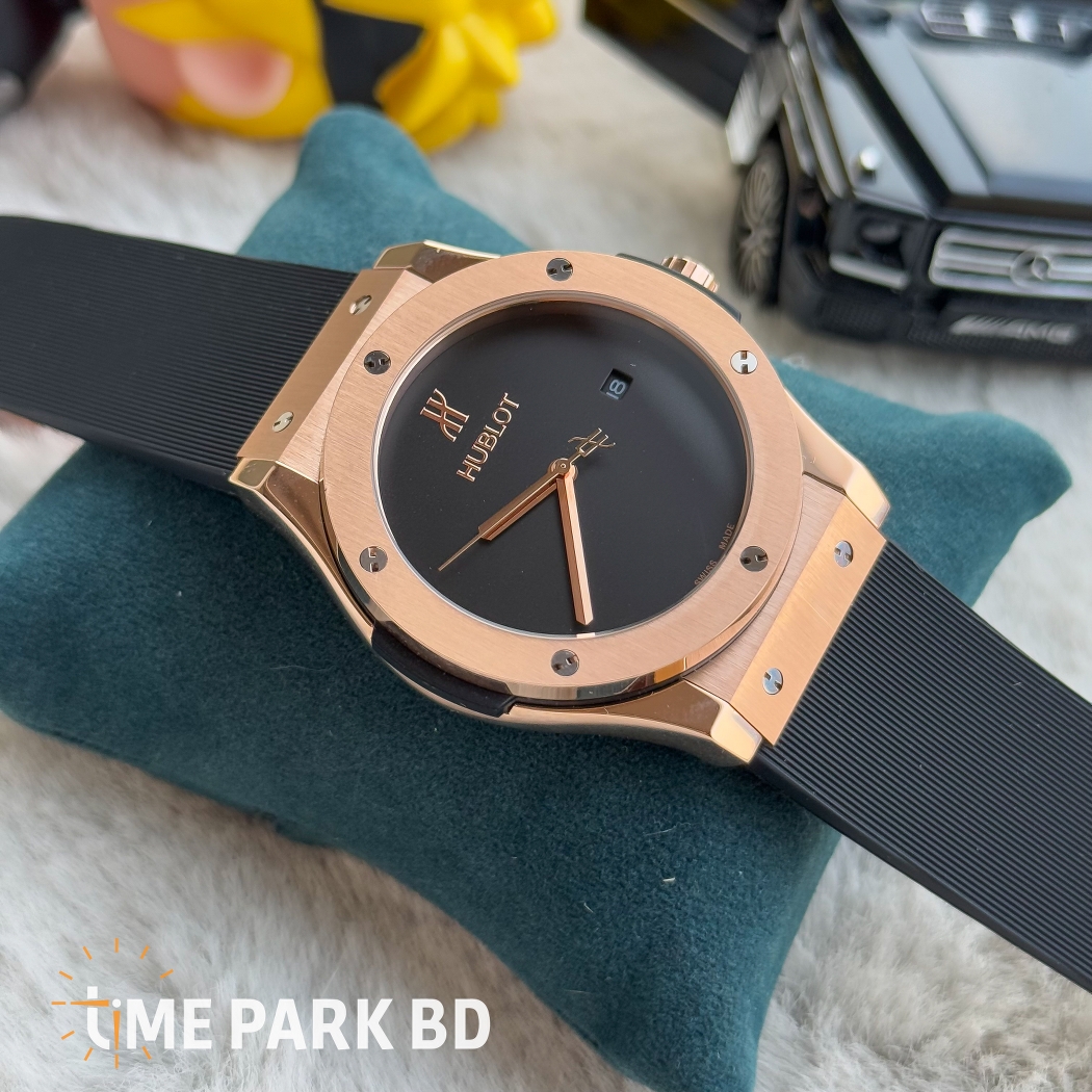 Hublot Classic Fusion Date Just | Auto Movement | Rose Gold Bezel | Euro Grade_img_1
