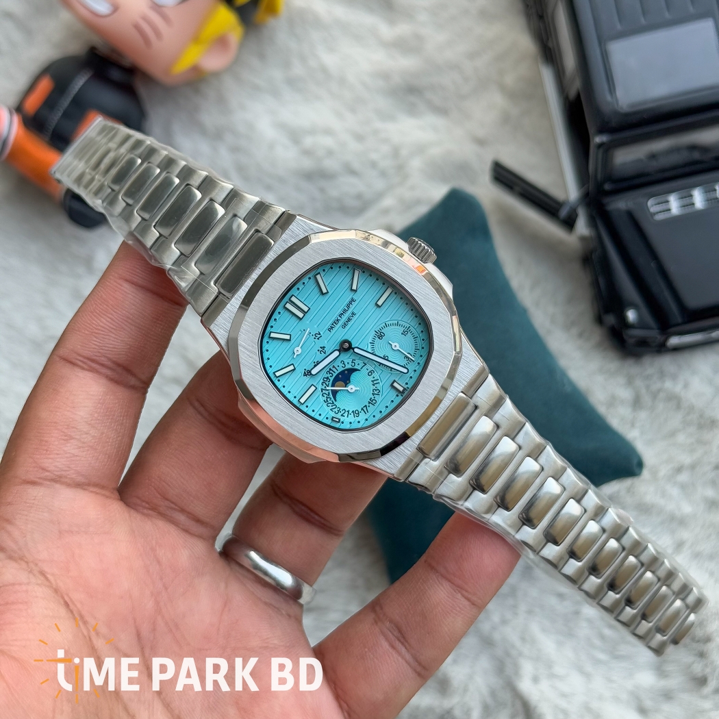 Patek Philippe Nautilus Chrongoraph Moon Phase | Tiffany Dial_img_3