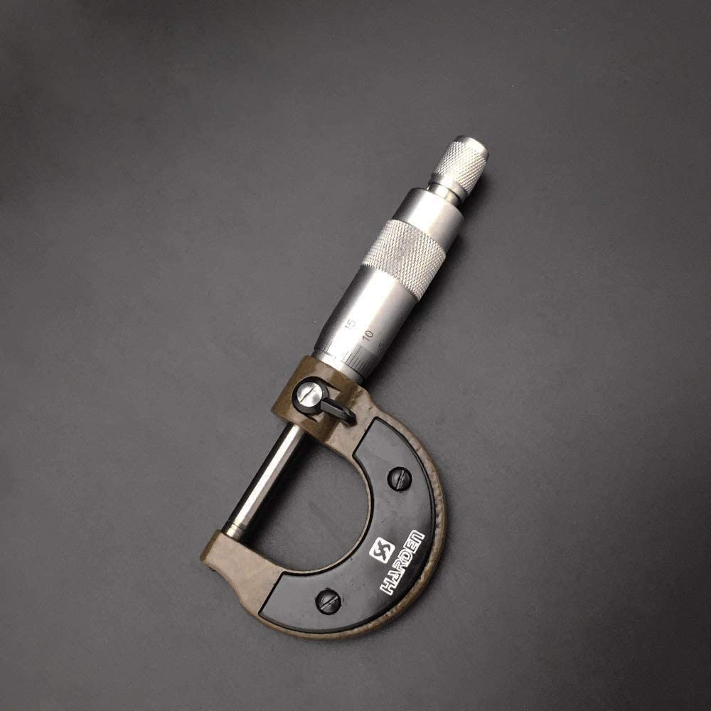 HARDEN Microcaliper Micrometer (0-25mm | 25-50mm), Professional Alloy Steel, Clear & durable; Model: 580832 | 580835_img_3