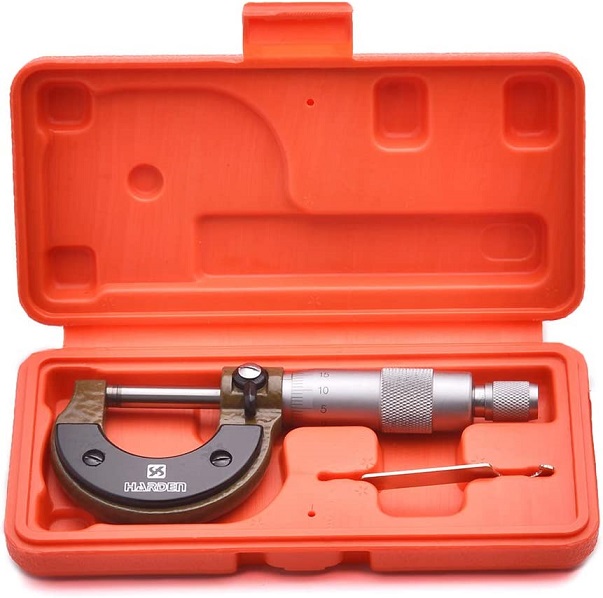 HARDEN Microcaliper Micrometer (0-25mm | 25-50mm), Professional Alloy Steel, Clear & durable; Model: 580832 | 580835_img_4