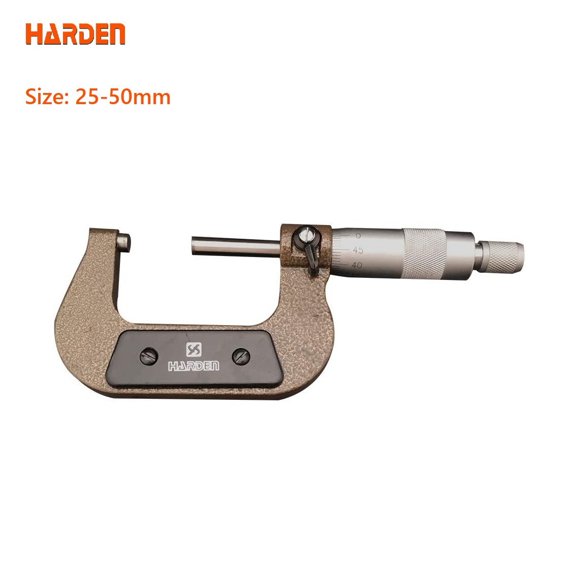 HARDEN Microcaliper Micrometer (0-25mm | 25-50mm), Professional Alloy Steel, Clear & durable; Model: 580832 | 580835_img_8