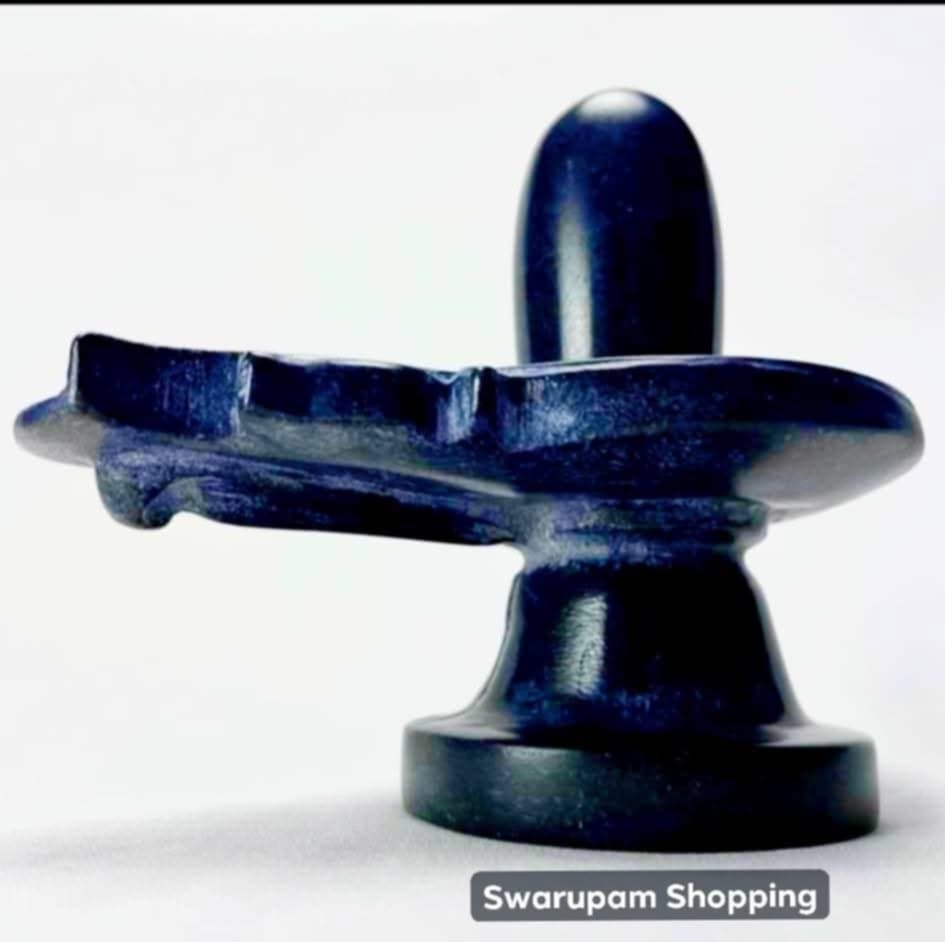 এক পাথরের শিবলিঙ্গ ৫.৫ ইঞ্চি - Image 1