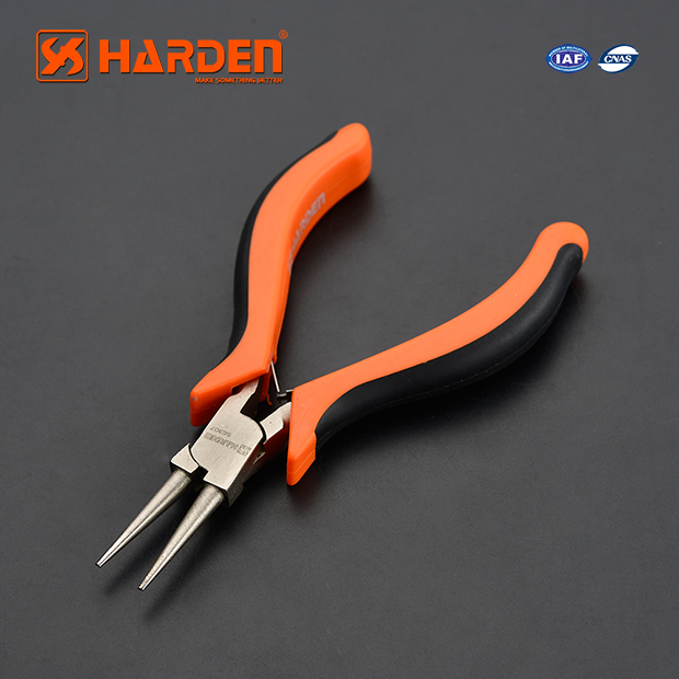HARDEN 4.5" Professional Mini Nose Plier ( Long Nose | Flat Nose | Round Nose | Extra Long Nose ); Model: 560301 |  560306 |  560307 |  560308_img_2