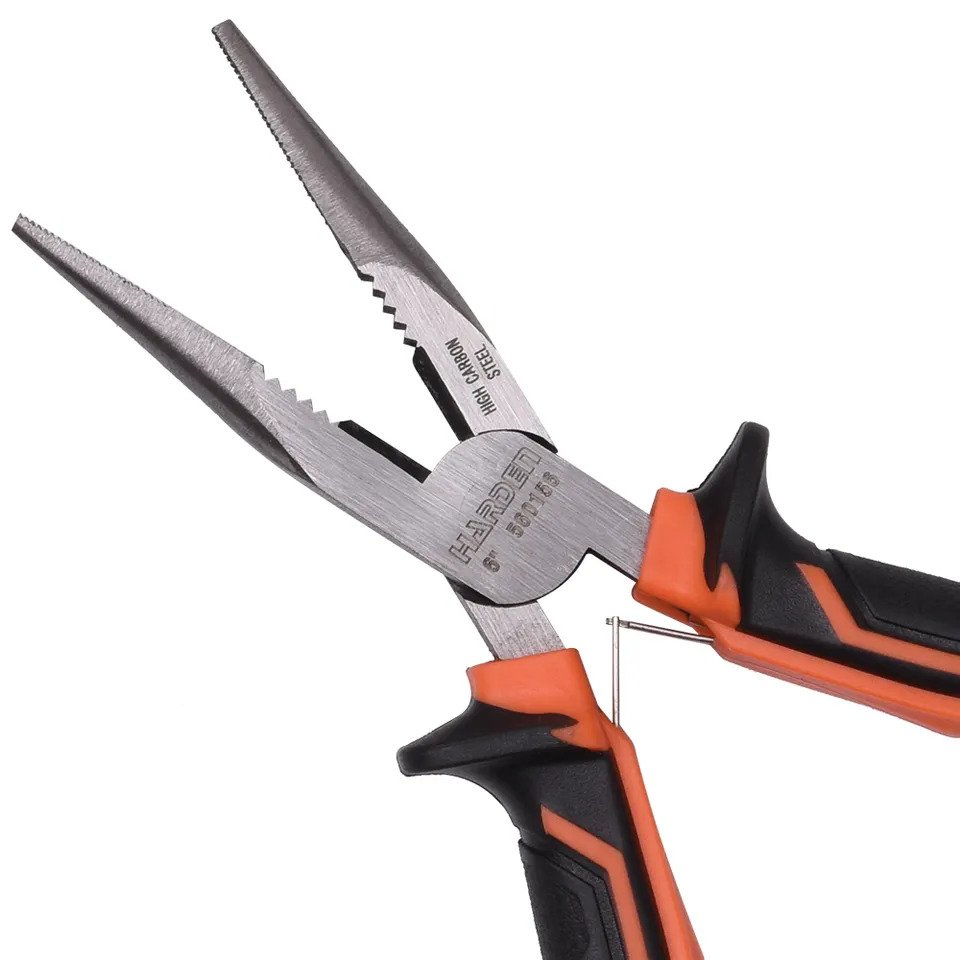 HARDEN Long Nose Plier (6 inch | 8 inch) Range Hand Tool Pliers carbon steel 560156 | 560158_img_2