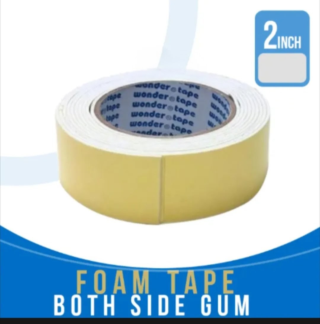 Both Side Foam Tape 2 inch 1 pcs Both side gum_img_0